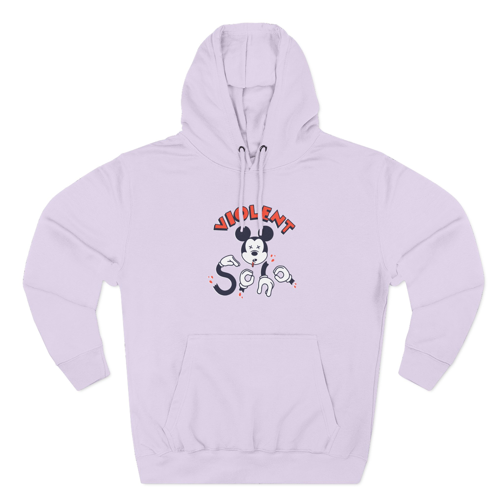 Violent Soho Dead Mouse Three-Panel Fleece Hoodie - Image 21