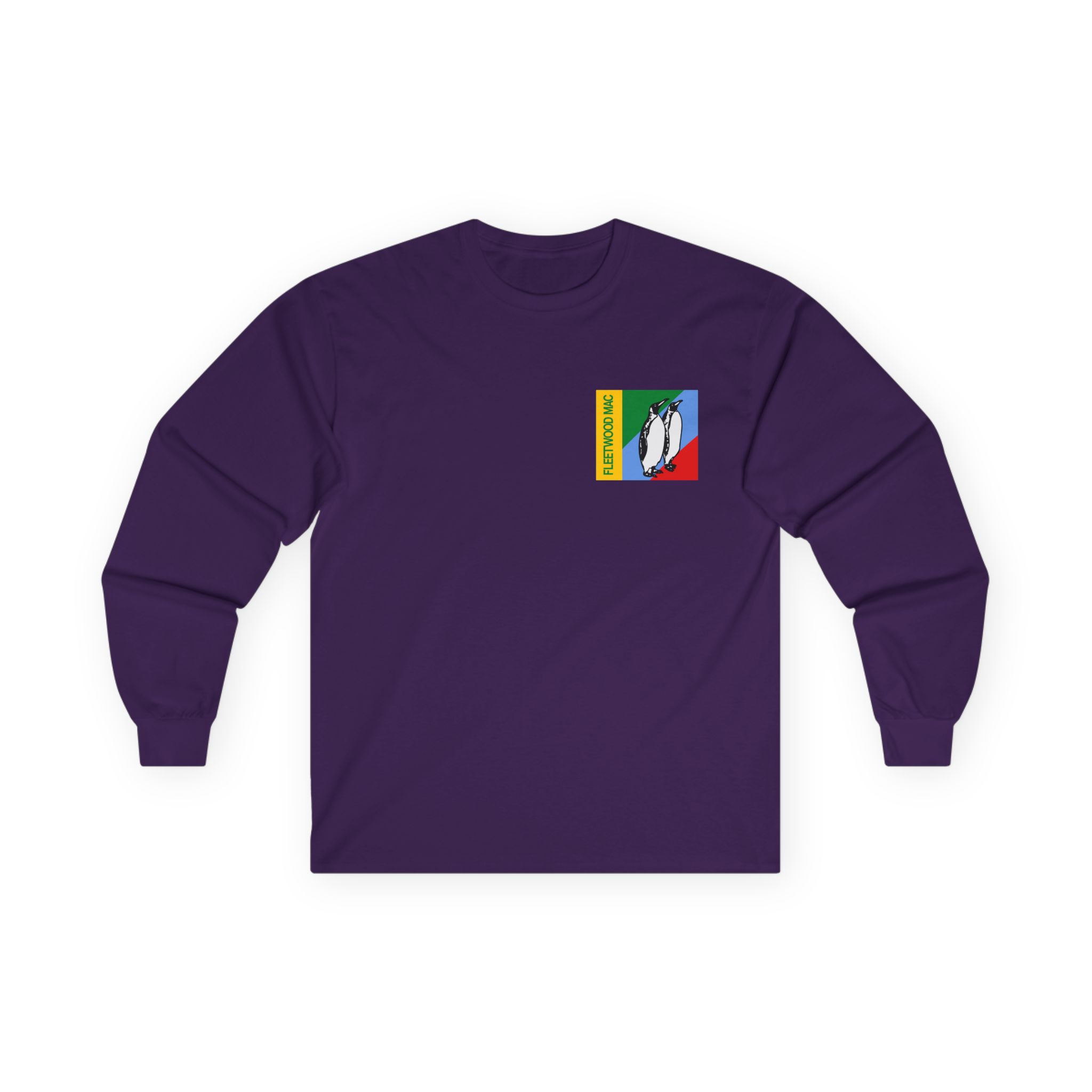 Fleetwood Mac Duo Penguin Collared Unisex Ultra Cotton Long Sleeve Tee - Image 15