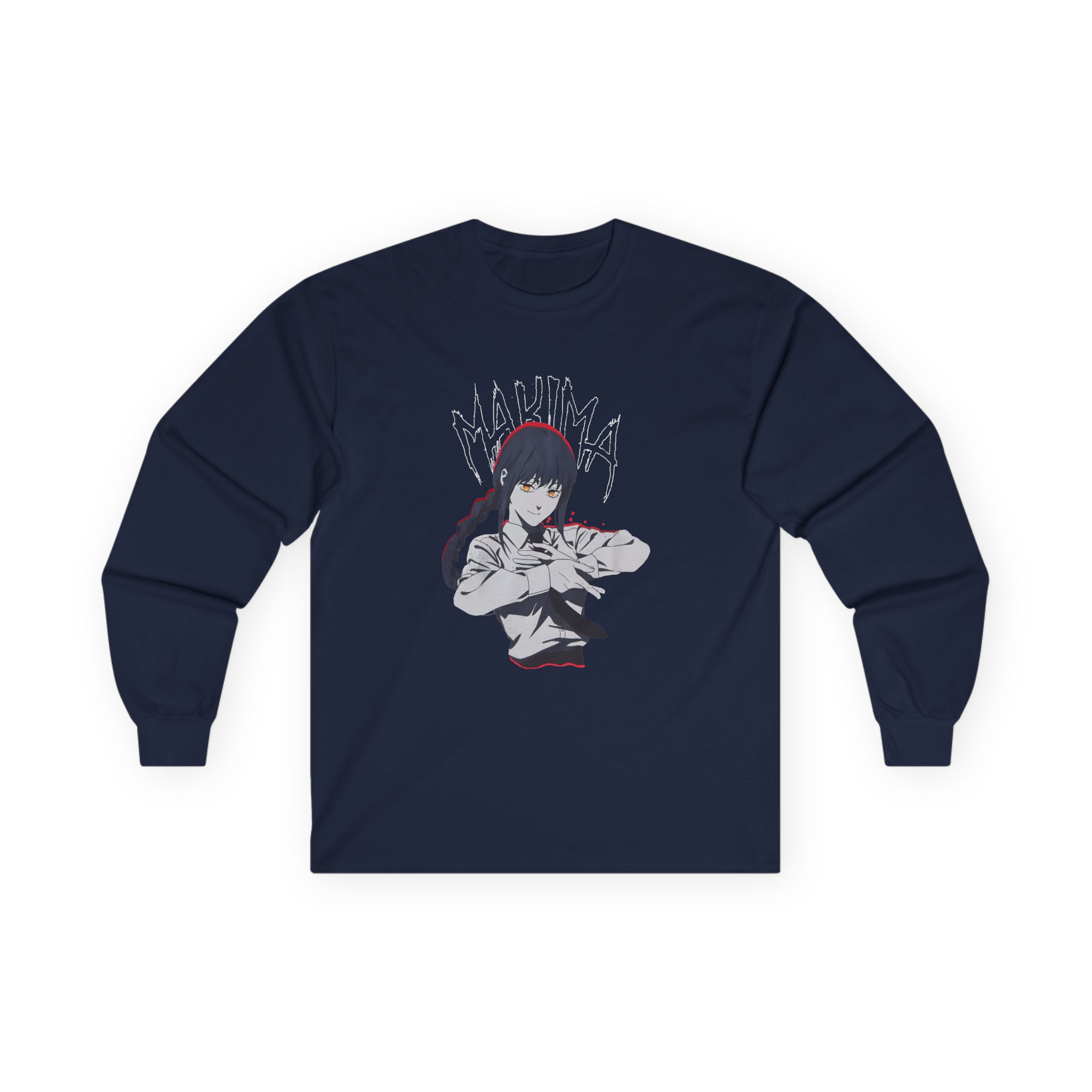 Chainsaw Man Makima Unisex Ultra Cotton Long Sleeve Tee - Image 11