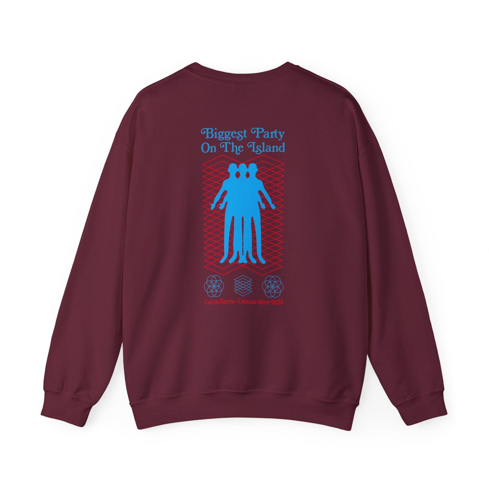 Calvin Harris Ushuaia Higher Level Unisex Heavy Blend™ Crewneck Sweatshirt - Image 10