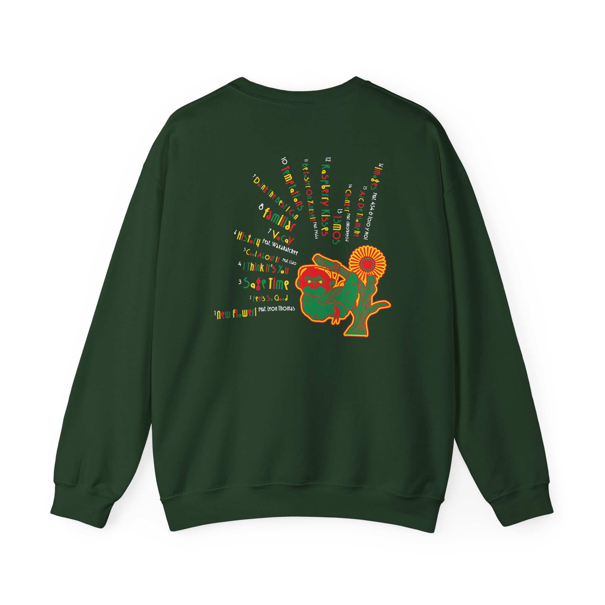 Aminé New Flower! Unisex Heavy Blend™ Crewneck Sweatshirt - Image 6