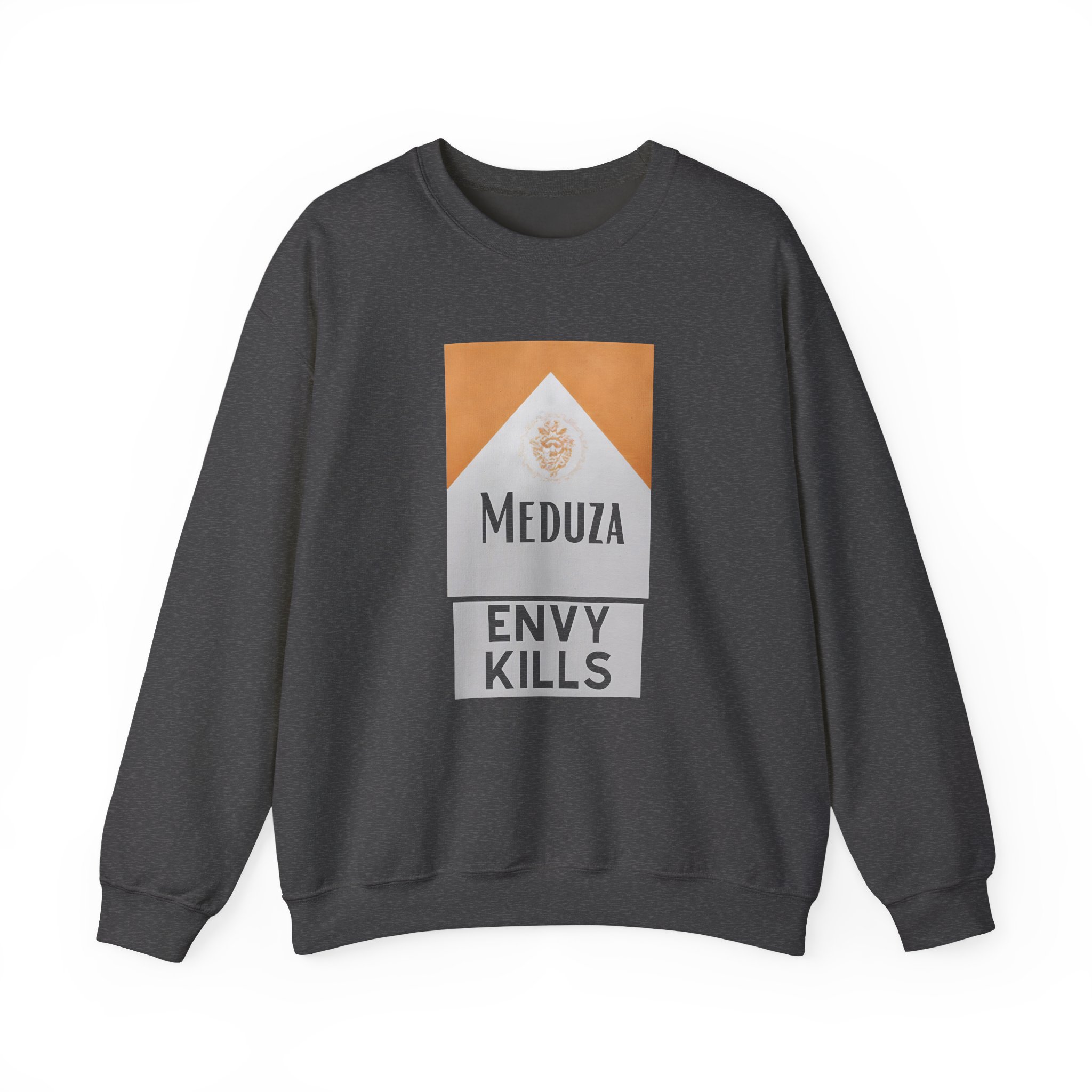 Meduza Envy Boxy Tie-dyed Unisex Heavy Blend™ Crewneck Sweatshirt - Image 11
