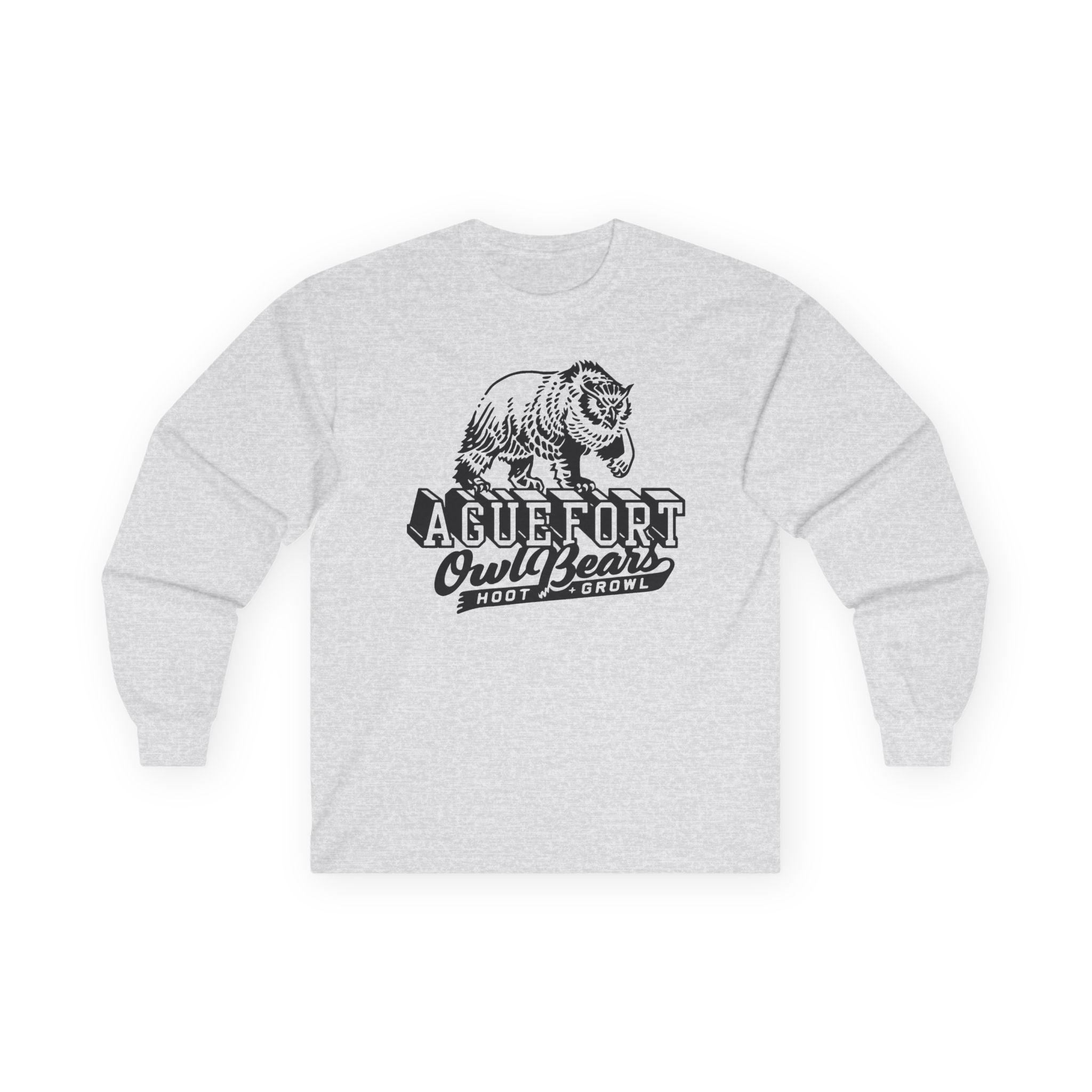 Dropout Fantasy High Owlbears Unisex Ultra Cotton Long Sleeve Tee - Image 3