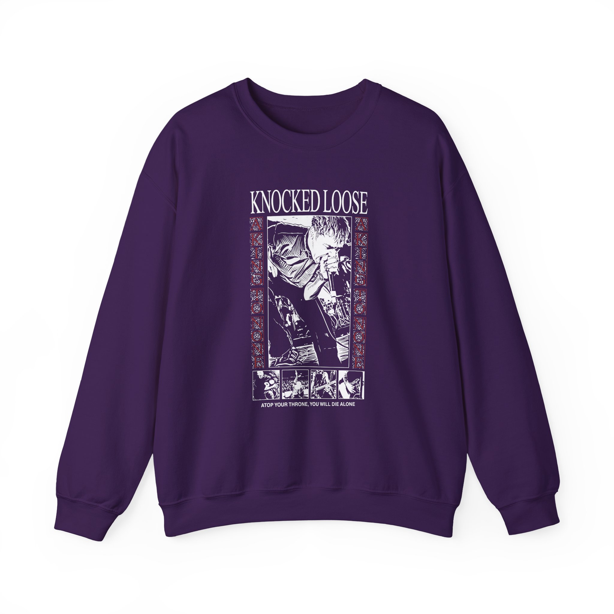 Knocked Loose Atop Your Throne Unisex Heavy Blend™ Crewneck Sweatshirt - Image 13