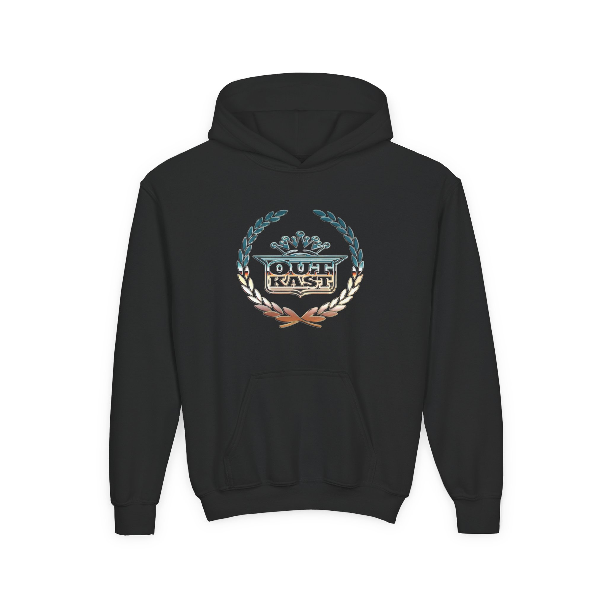 Youth Outkast Hood Ornament Heavy Blend Hooded Sweatshirt