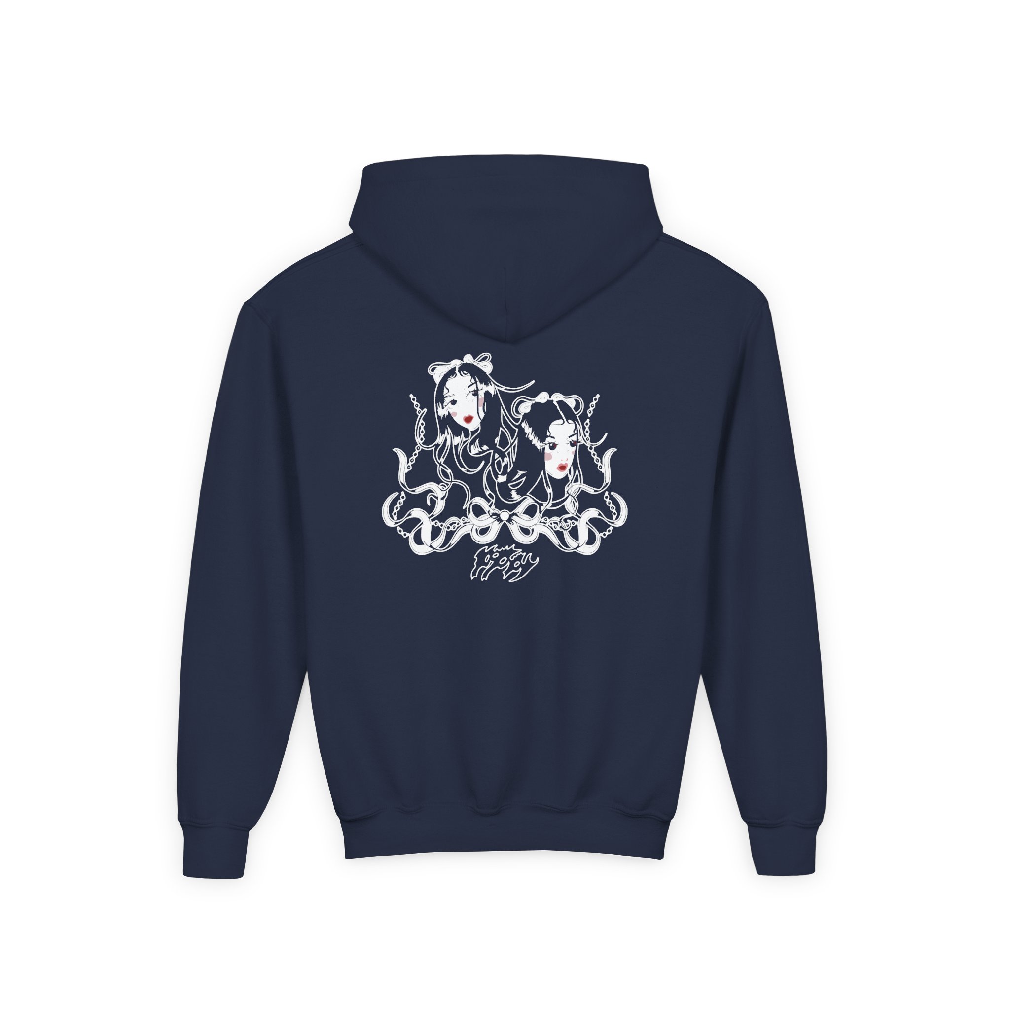 Poppy They're All Around Us Youth Heavy Blend Hooded Sweatshirt - Image 8