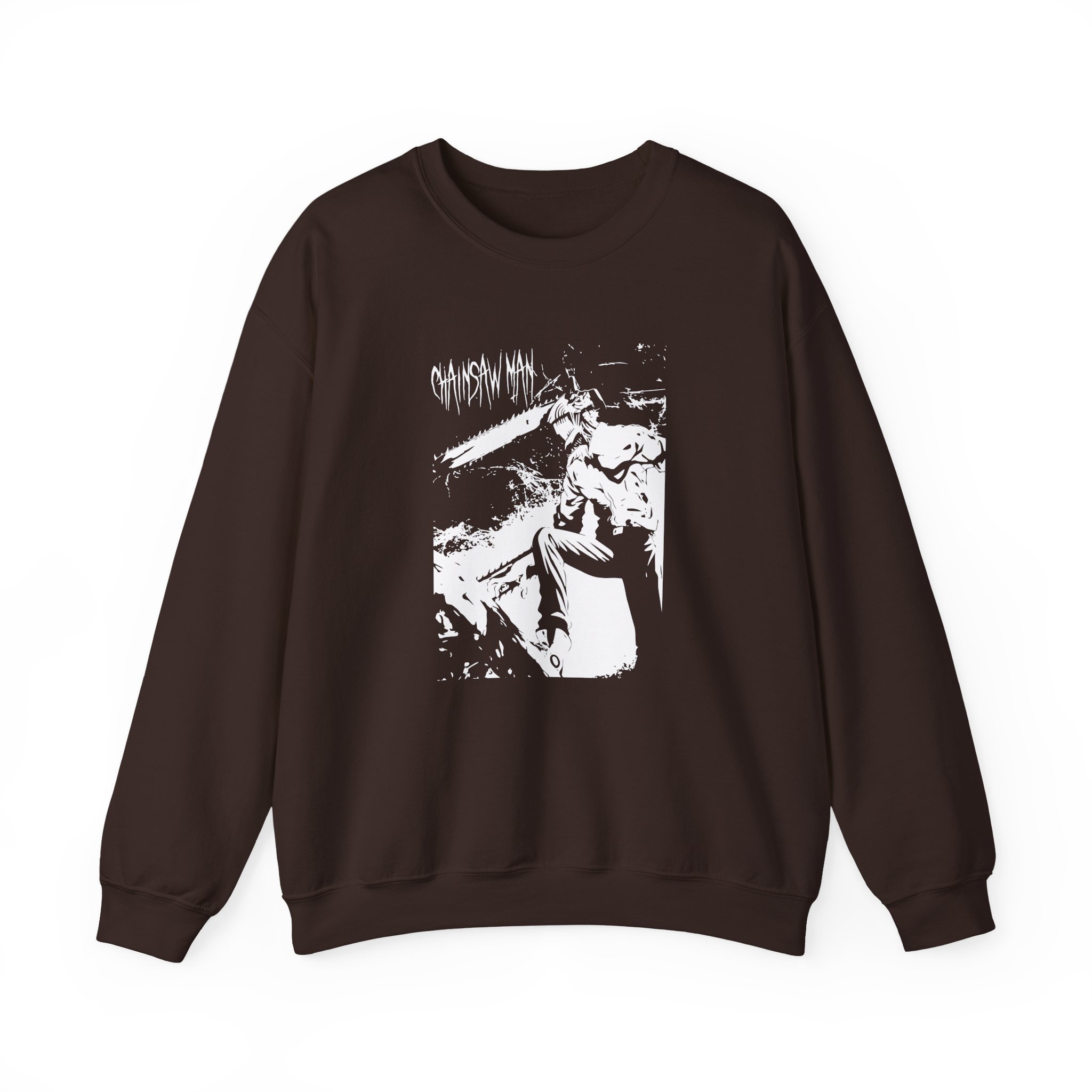 Chainsaw Man Jumbo Denji Unisex Heavy Blend™ Crewneck Sweatshirt - Image 5
