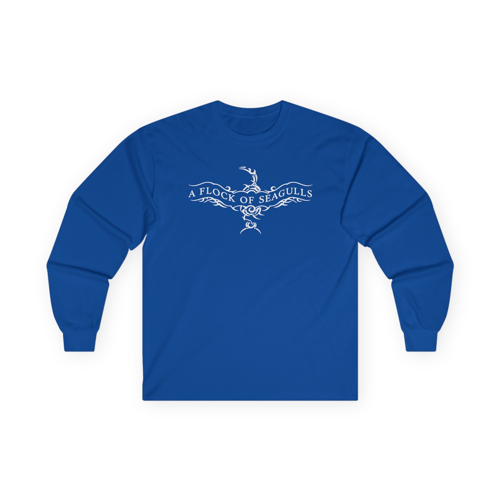 A Flock of Seagulls Logo Unisex Ultra Cotton Long Sleeve Tee - Image 11