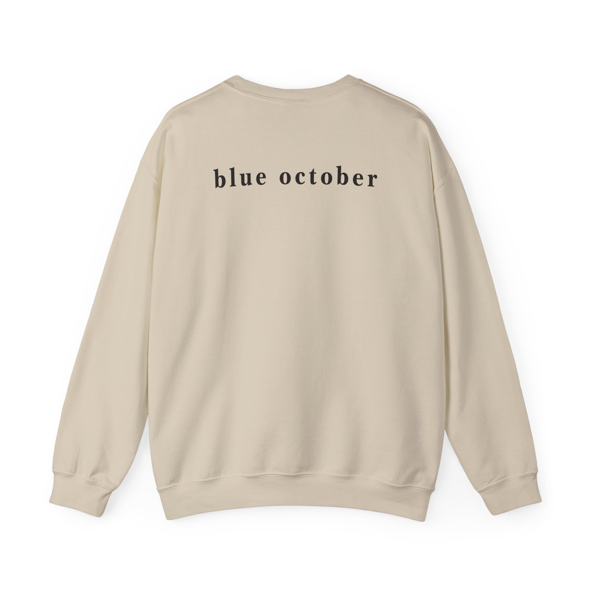 Blue October Big Rose Unisex Heavy Blend™ Crewneck Sweatshirt - Image 10