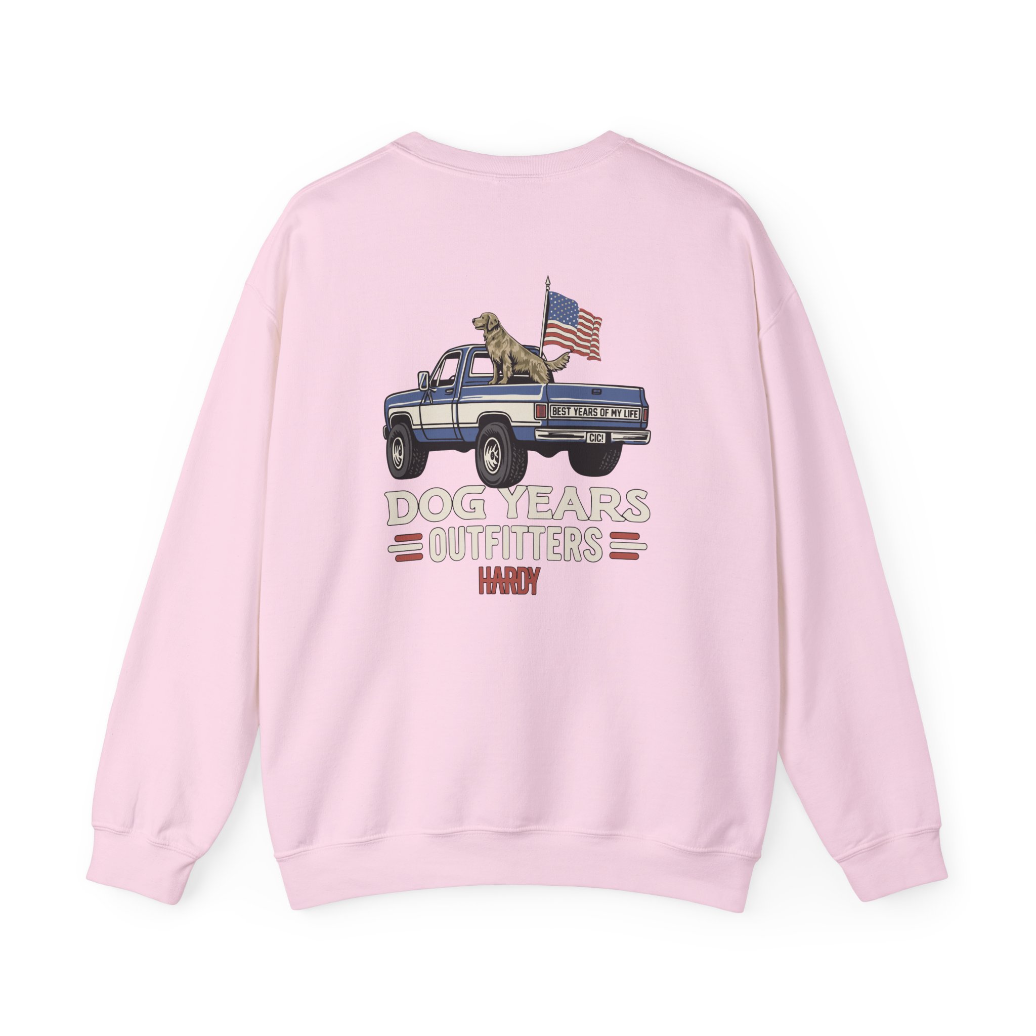Hd dog years Unisex Heavy Blend™ Crewneck Sweatshirt - Image 14