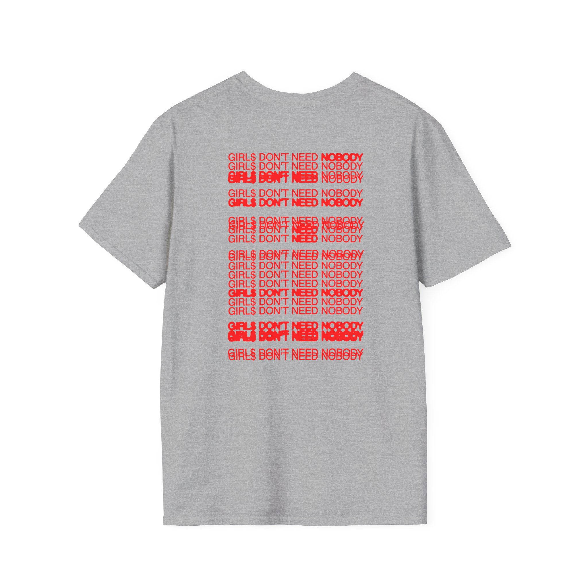 Dom Dolla Don't Need Nobody Repeat Unisex Softstyle T-shirt - Image 6