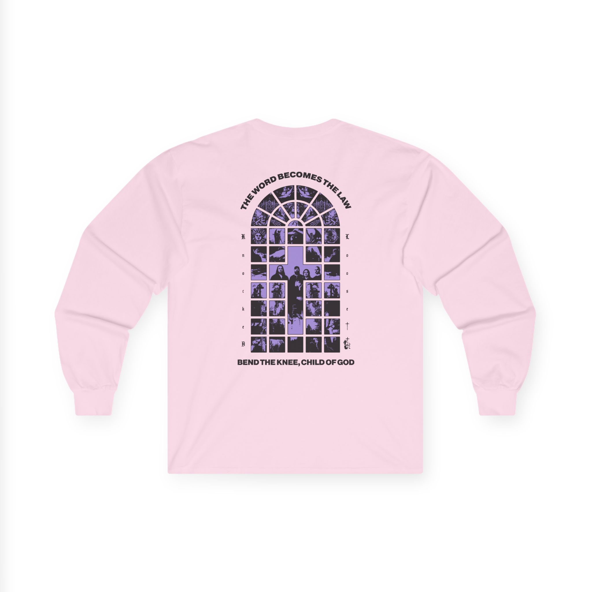 Knocked Loose Purple Cross Unisex Ultra Cotton Long Sleeve Tee - Image 10