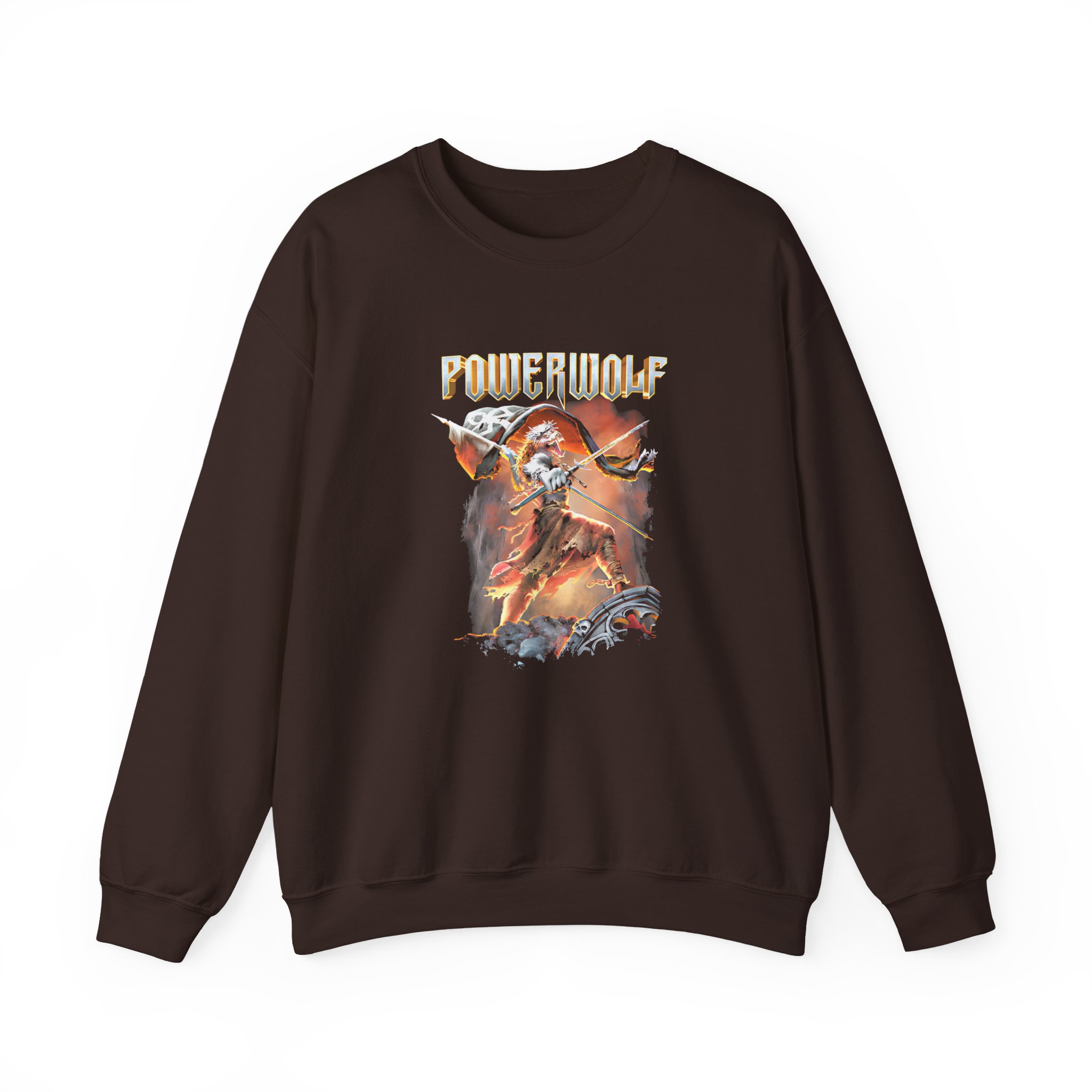 Powerwolf Wild for Life Unisex Heavy Blend™ Crewneck Sweatshirt - Image 3