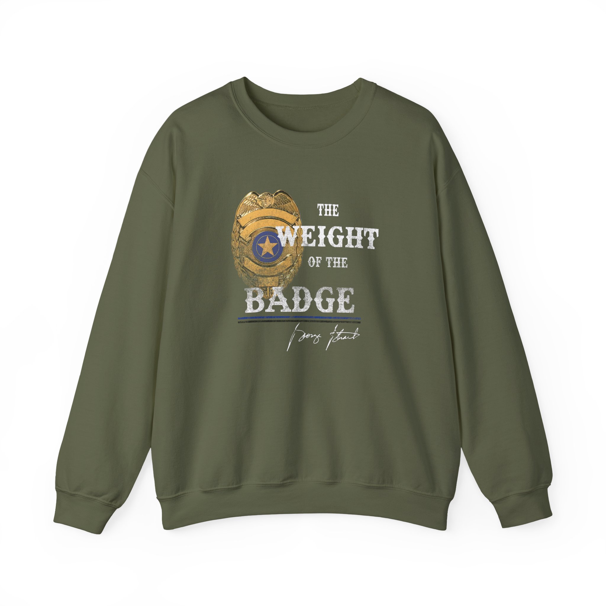 George Strait Gold Badge Unisex Heavy Blend™ Crewneck Sweatshirt - Image 5