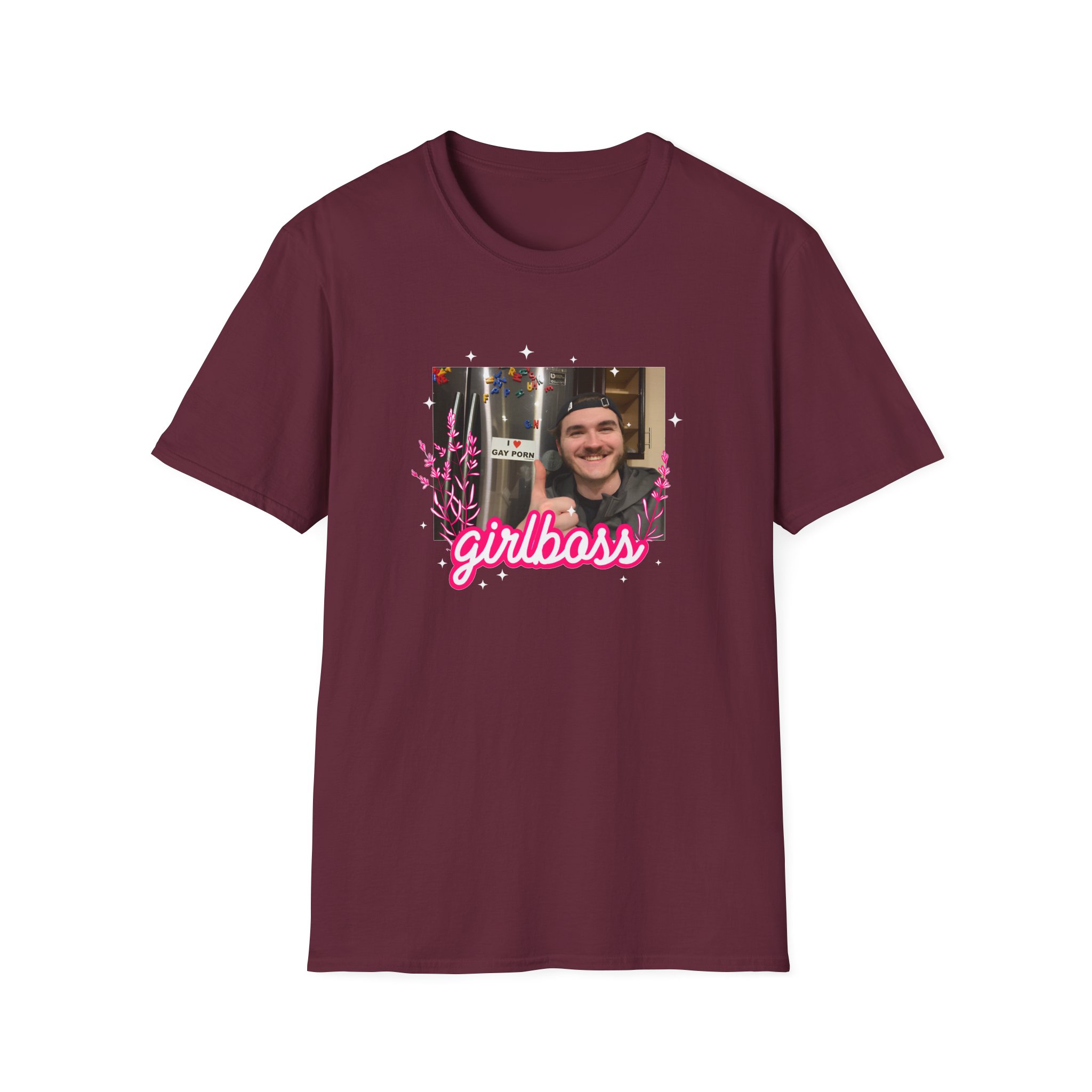 Jschlatt Girlboss Unisex Softstyle T-Shirt - Image 3