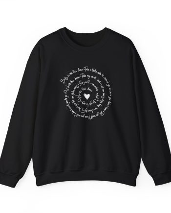 George Strait Wine Write This Down Unisex Heavy Blend™ Crewneck Sweatshirt