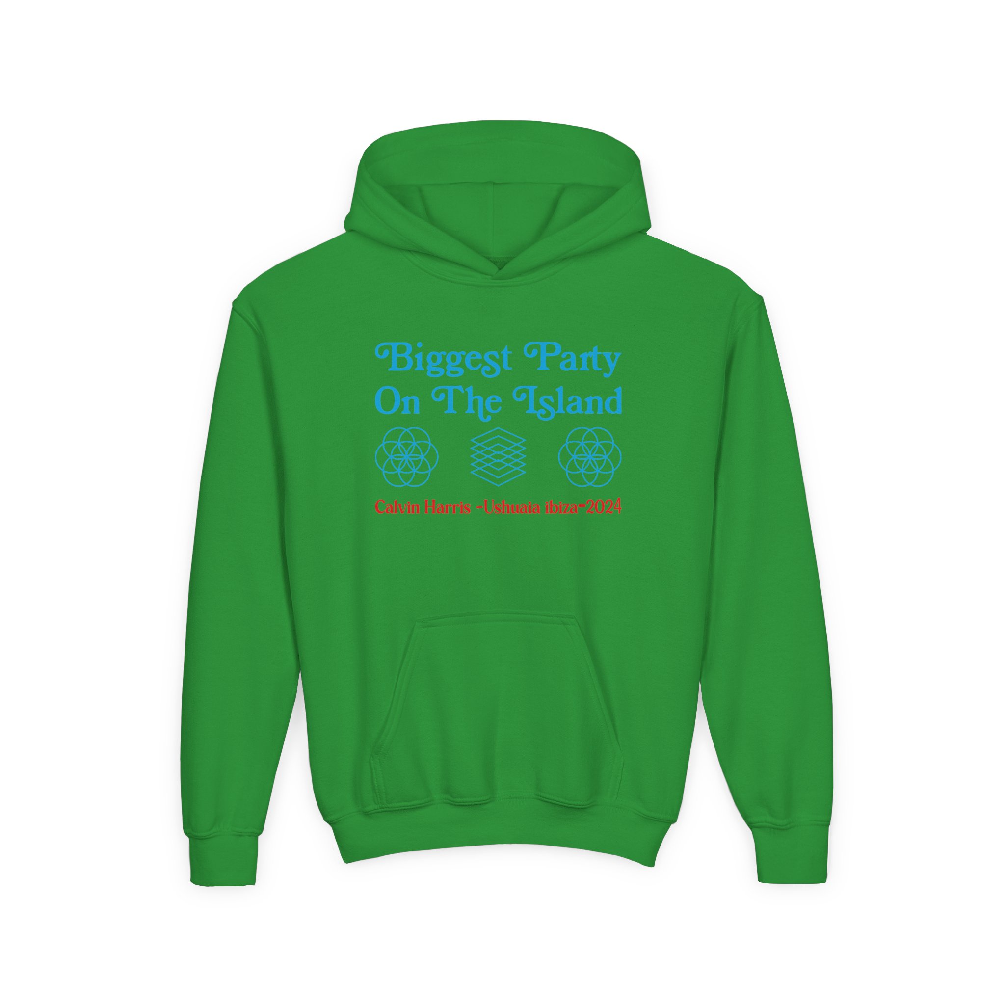 Youth Calvin Harris Ushuaia Higher Level Heavy Blend Hooded Sweatshirt - Image 13