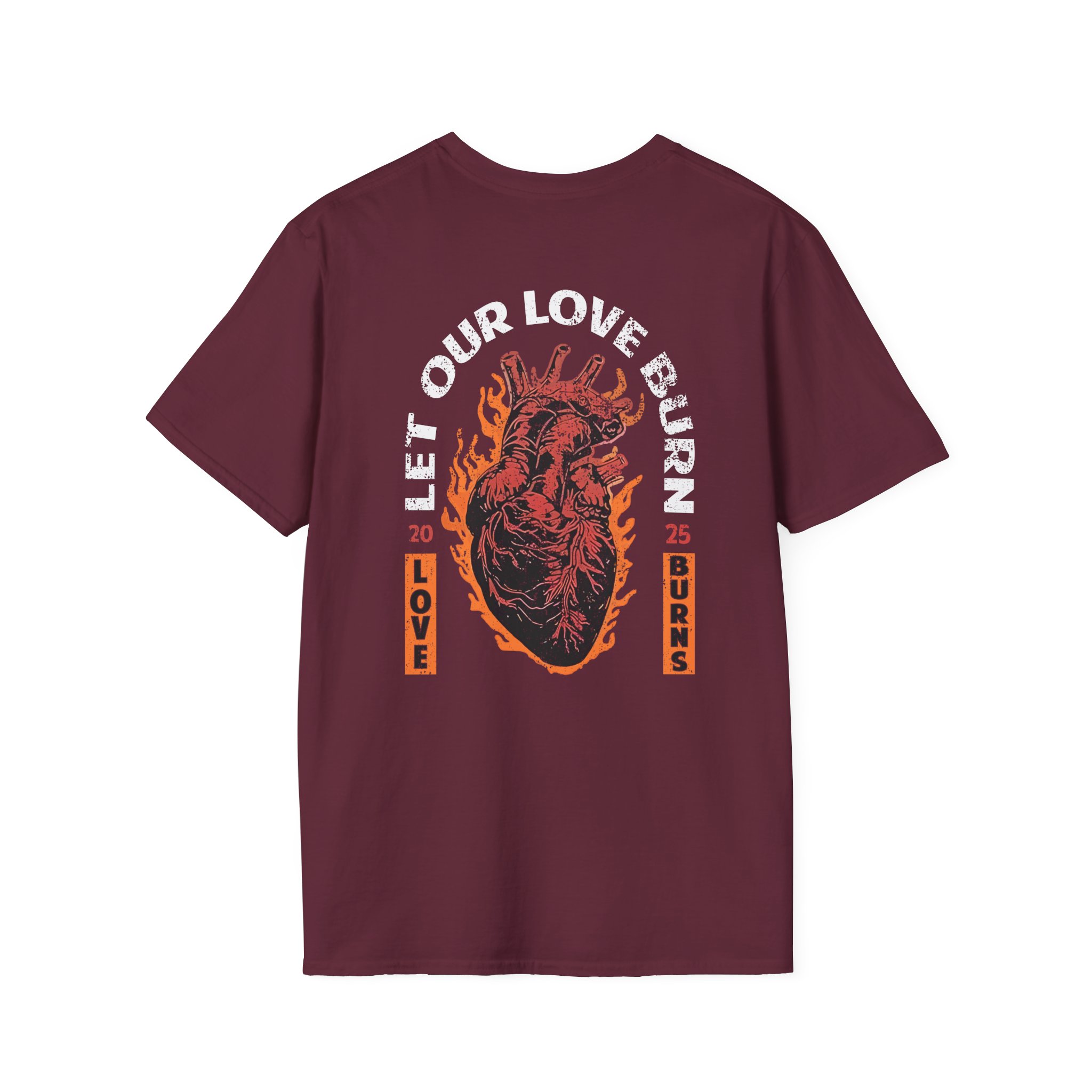 Paleface Swiss Love Burns Unisex Softstyle T-Shirt - Image 4