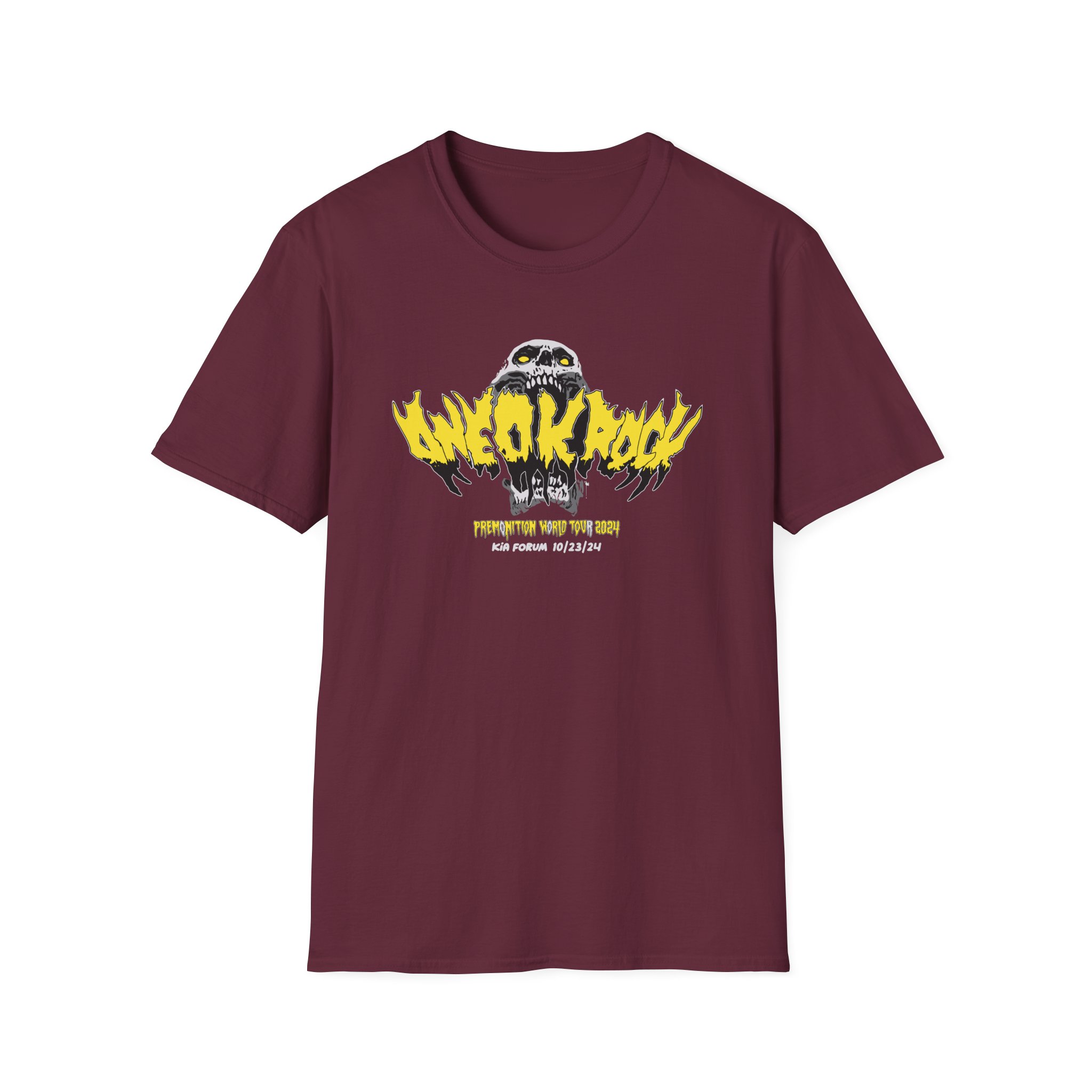 One Ok Rock the Forum Exclusive Unisex Softstyle T-shirt - Image 3