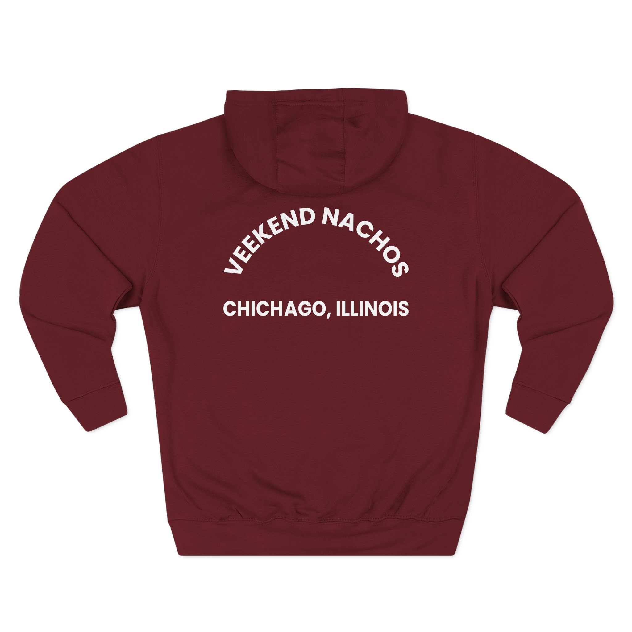 Weekend Nachos Three-Panel Fleece Hoodie - Image 12