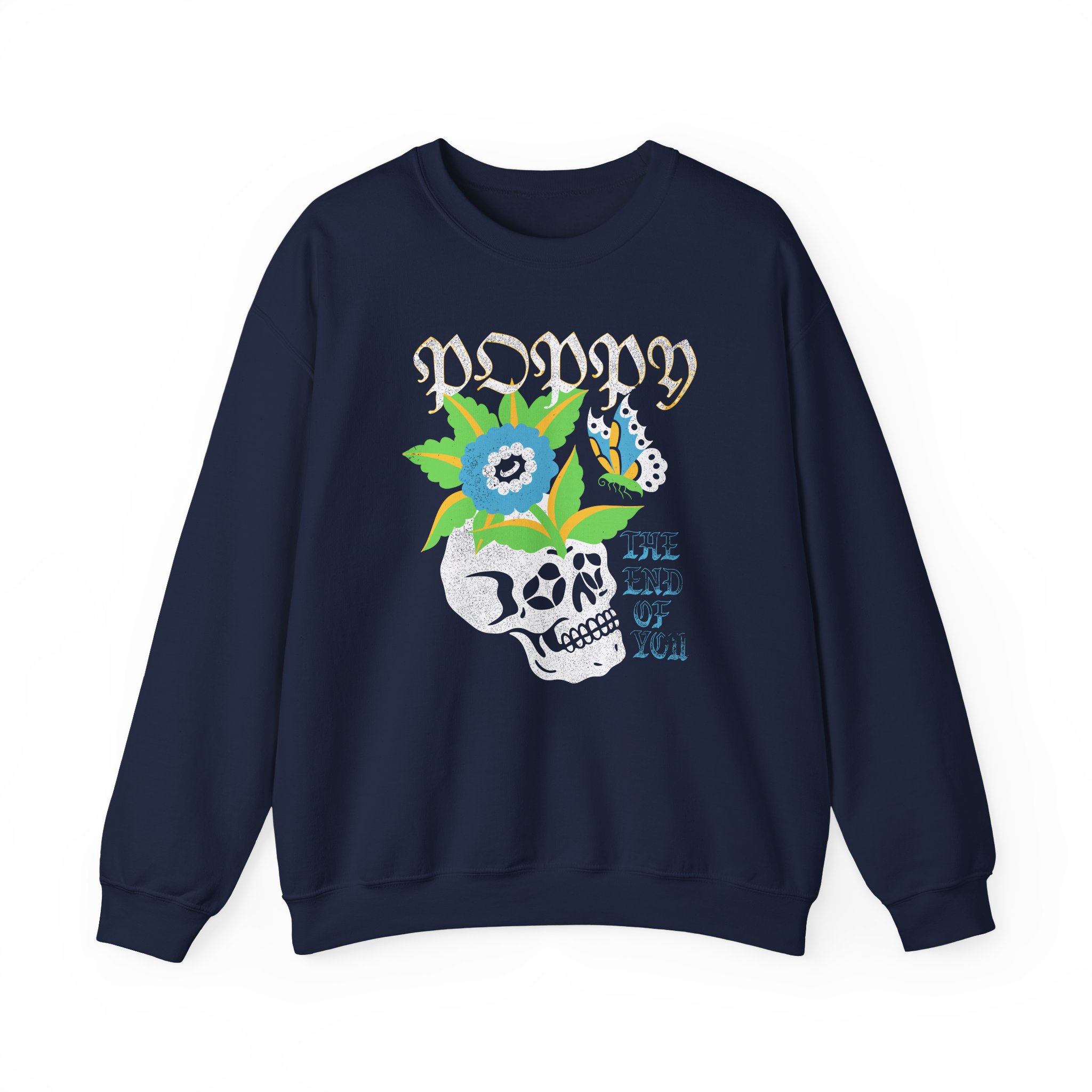 Poppy Start of Life Unisex Heavy Blend™ Crewneck Sweatshirt - Image 9