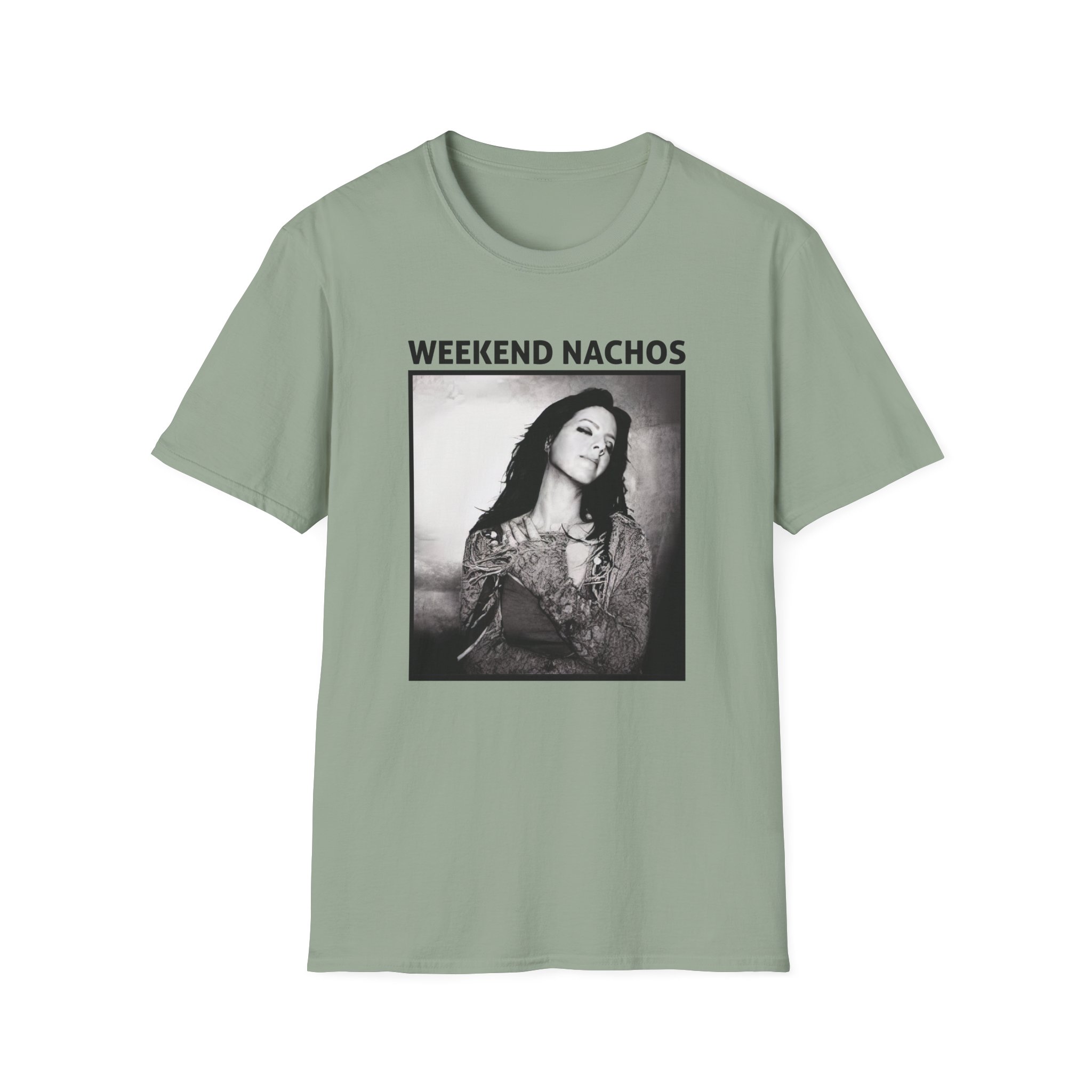 Weekend Nachos Sarah Unisex Softstyle T-Shirt - Image 11