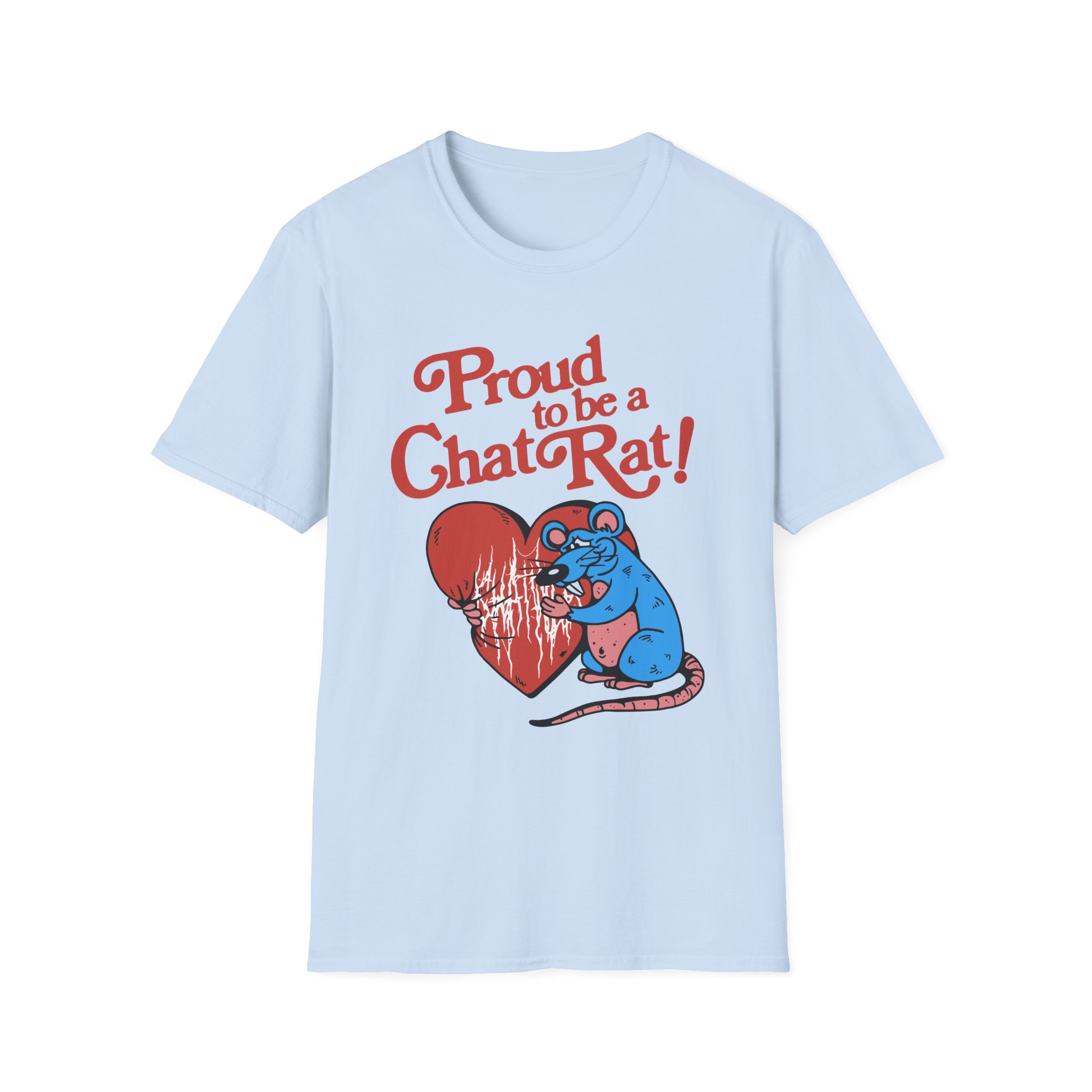 Chat Pile Chat Rat Unisex Softstyle T-shirt - Image 15