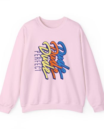 Dude Perfect Stacked Script Unisex Heavy Blend™ Crewneck Sweatshirt