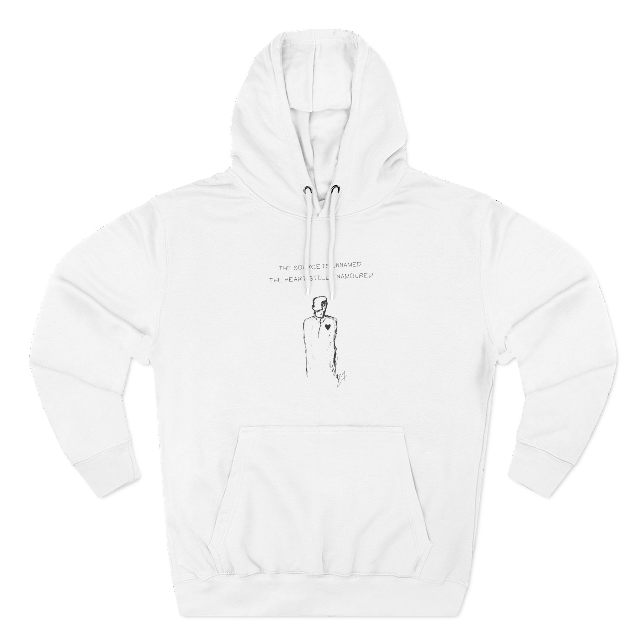 Hozier Unknown Lyric Three-Panel Fleece Hoodie - Image 3