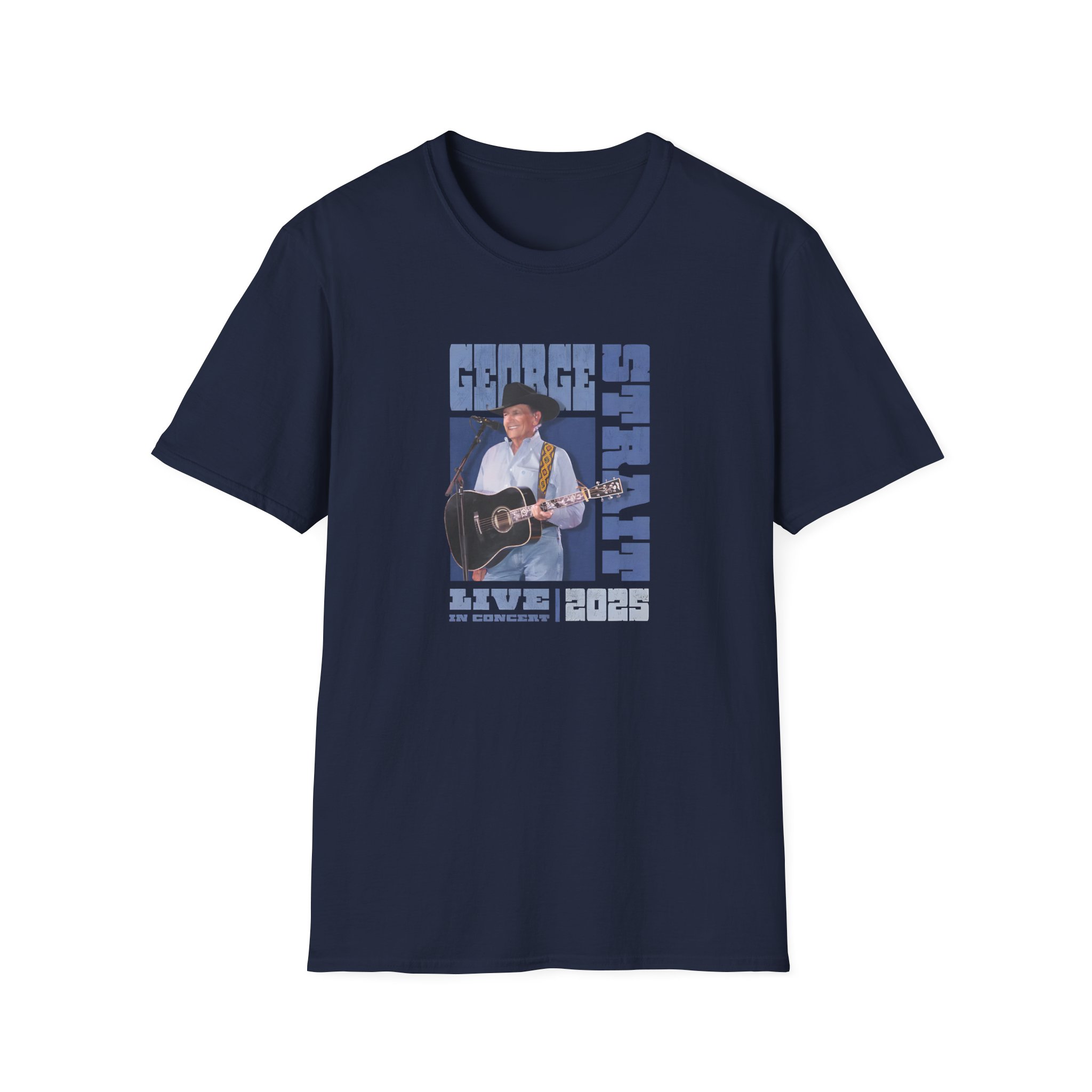 George Strait Tour Unisex Softstyle T-Shirt - Image 7