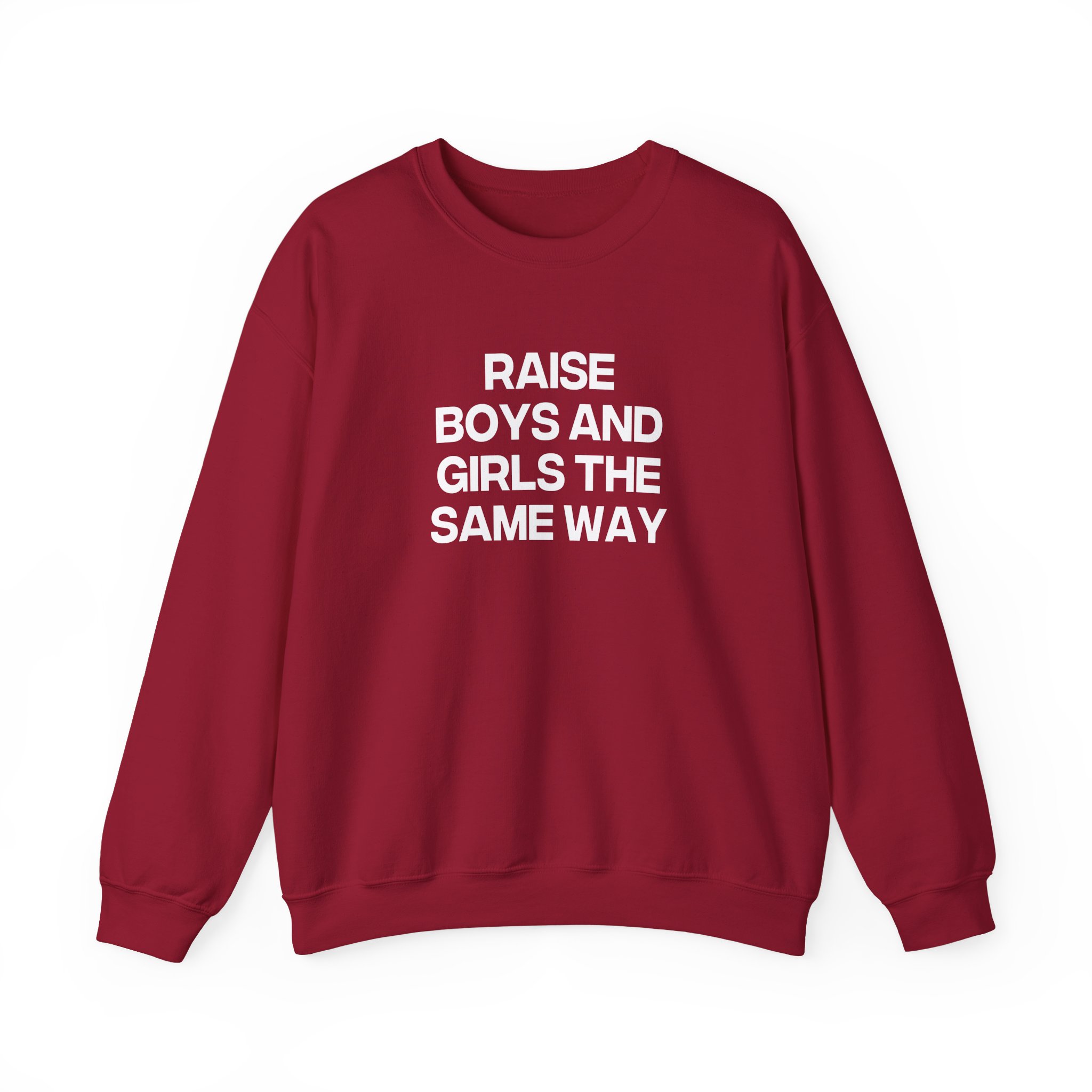 Jenny Holzer Raise the Same Way Unisex Heavy Blend™ Crewneck Sweatshirt - Image 23