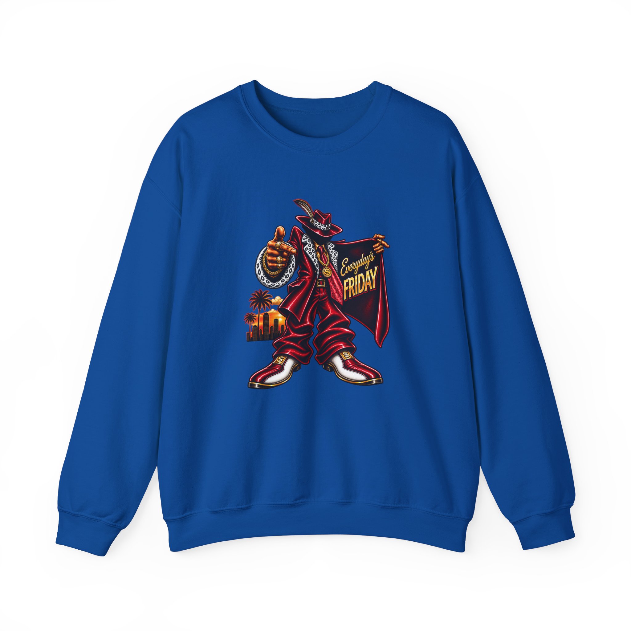 Ice Cube Pimp Unisex Heavy Blend™ Crewneck Sweatshirt - Image 13