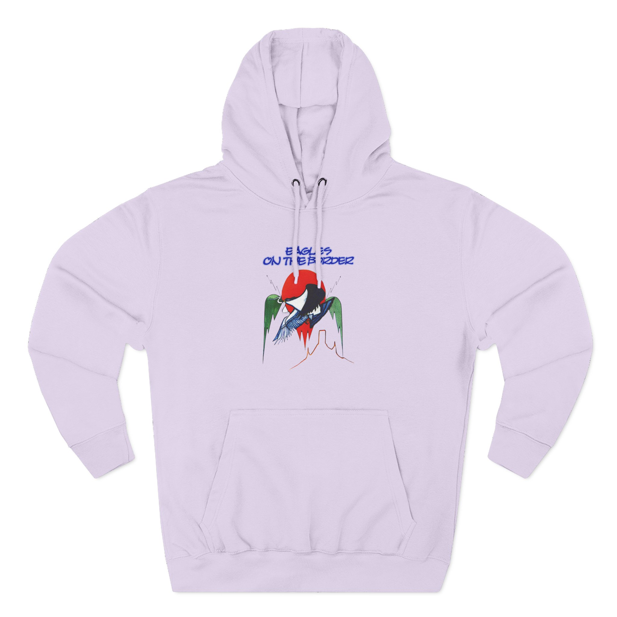 The Eagles on the Border Three-Panel Fleece Hoodie - Image 11