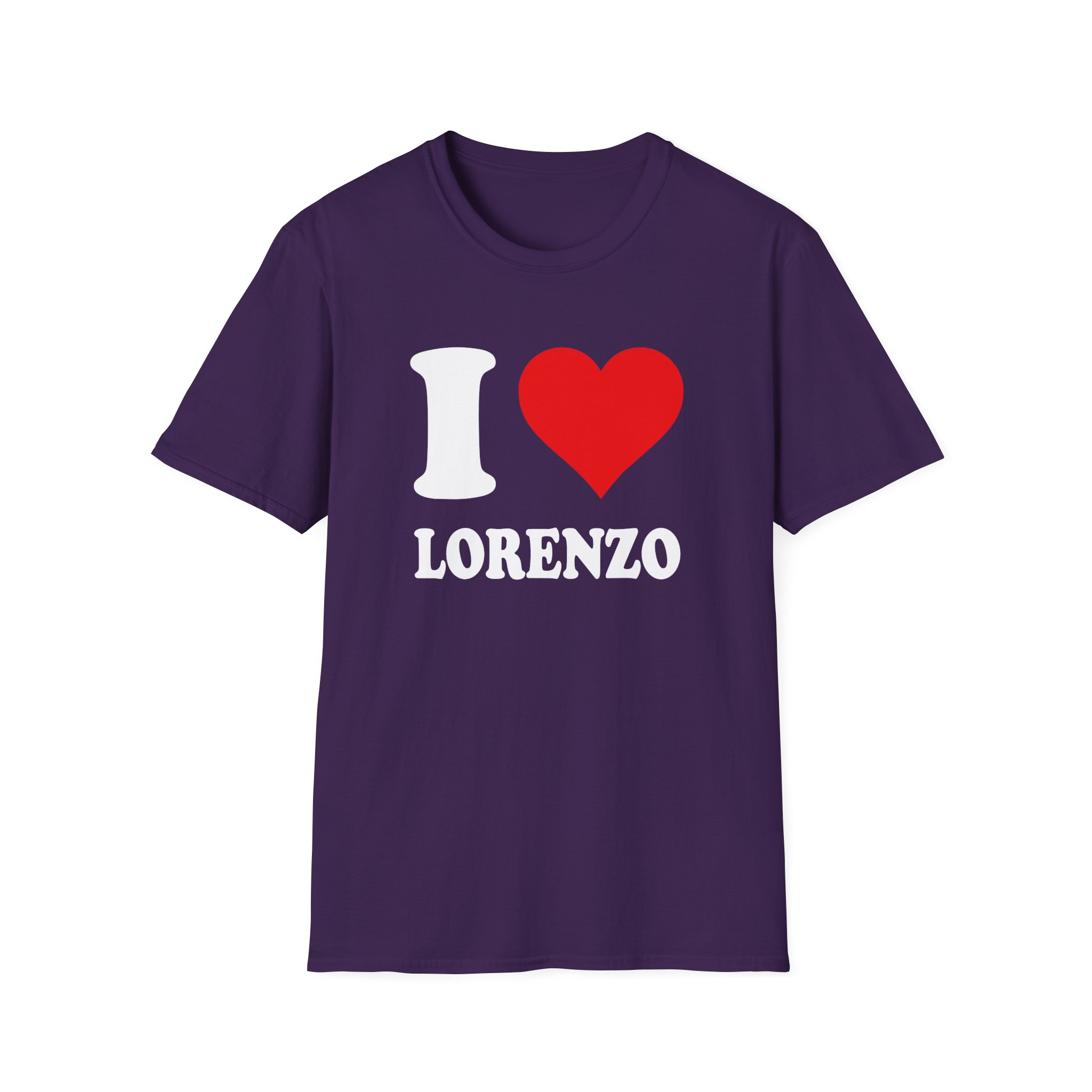 Chris Lorenzo I Love Unisex Softstyle T-shirt - Image 19