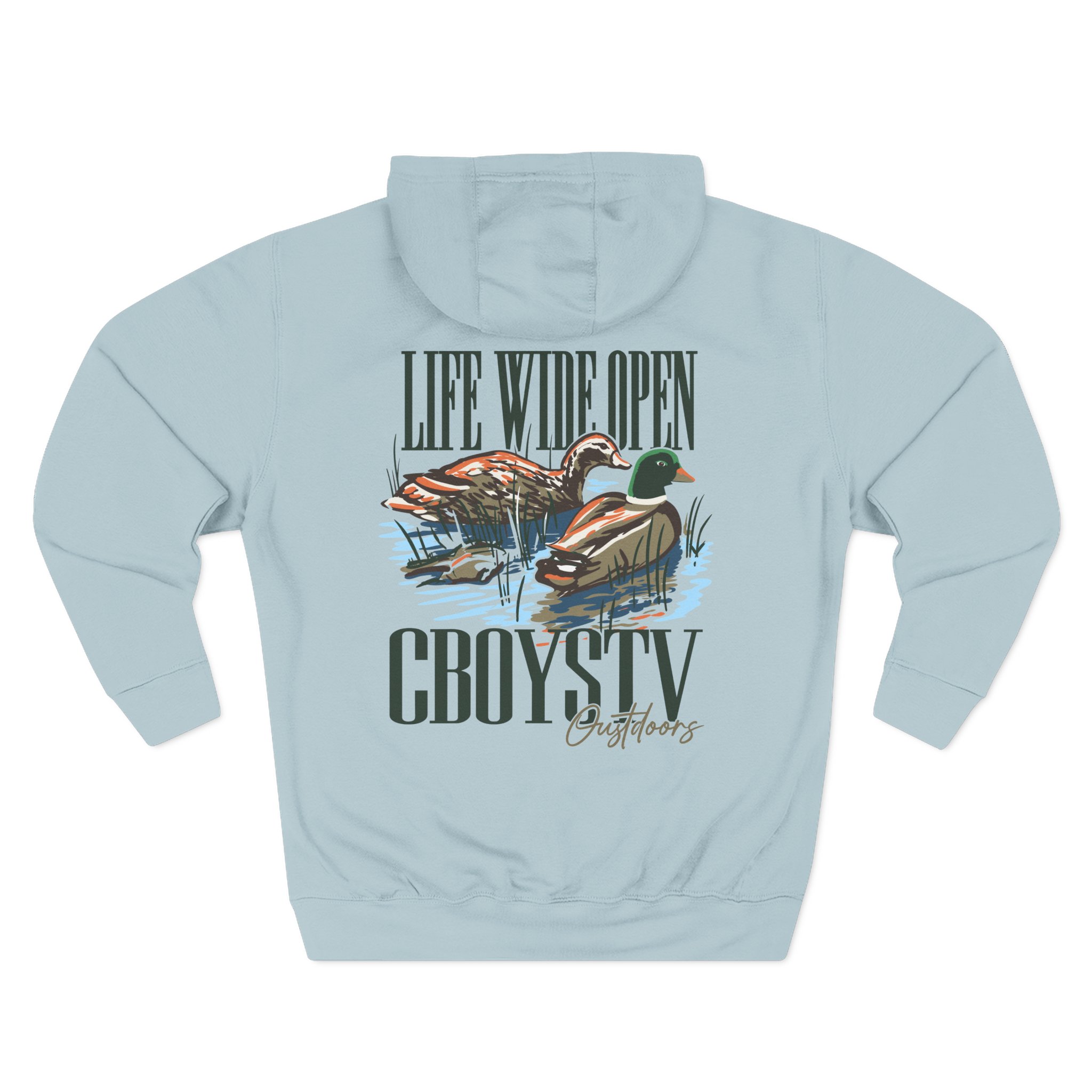Cboystv Mallard Three-Panel Fleece Hoodie - Image 12