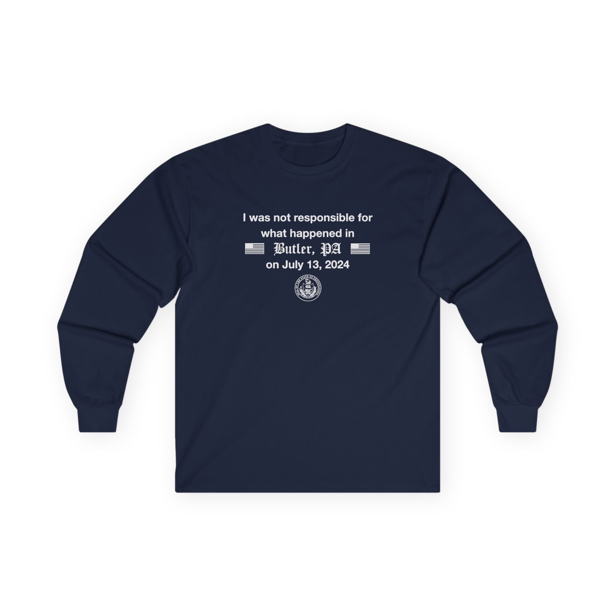 Jschlatt the Presidential Mishap Unisex Ultra Cotton Long Sleeve Tee - Image 13