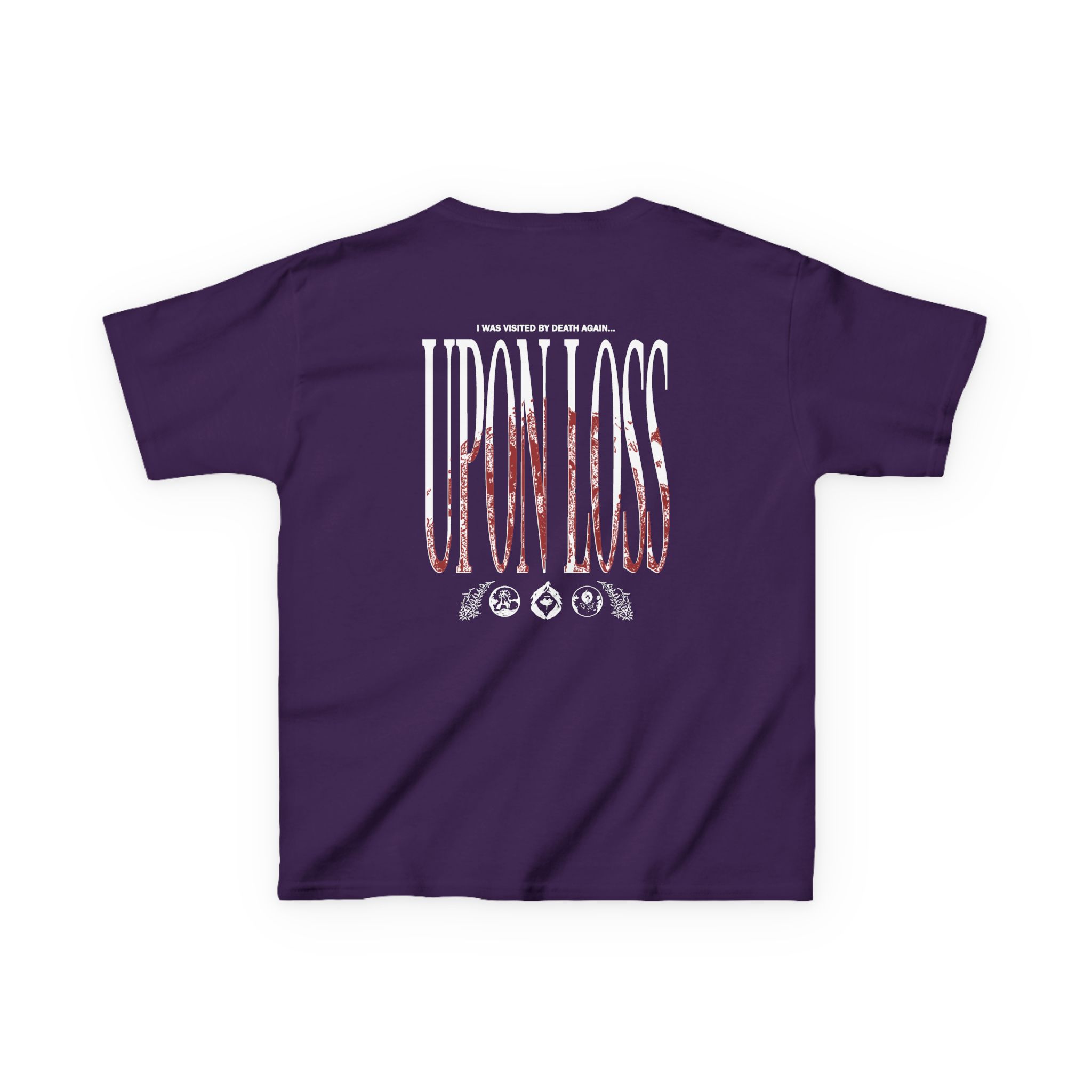 Knocked Loose Atop Your Throne Kids Heavy Cotton™ Tee - Image 14