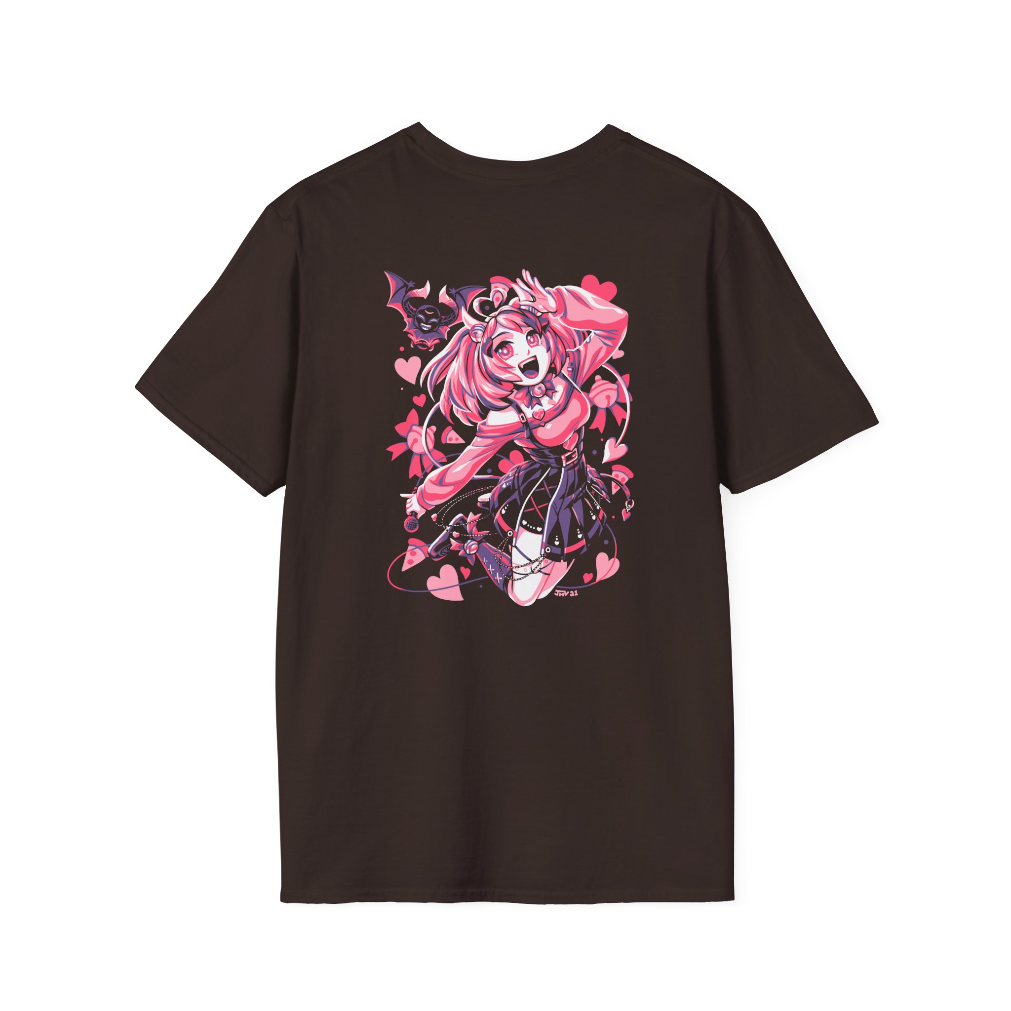 Ironmouse Anime Unisex Softstyle T-shirt - Image 4