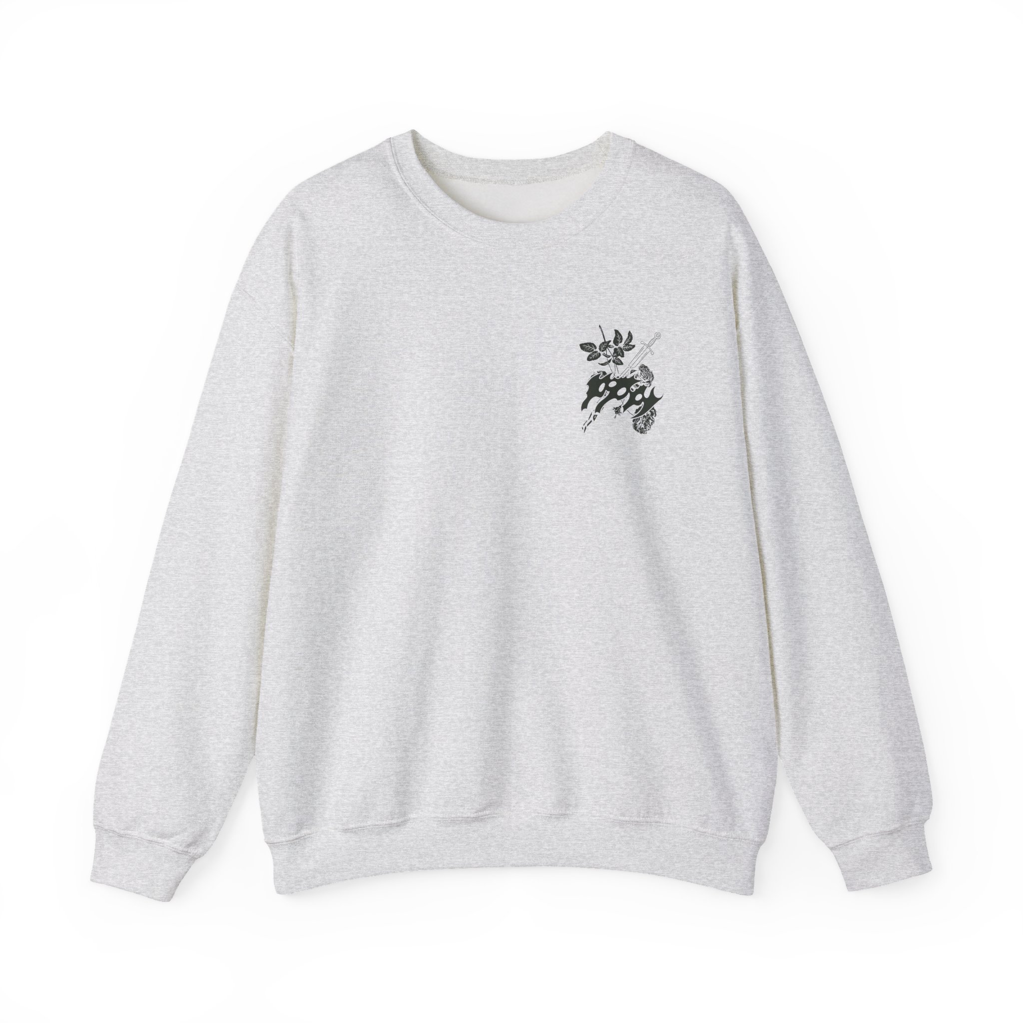 Poppy Cost Of Giving Up Unisex Heavy Blend™ Crewneck Sweatshirt - Image 3