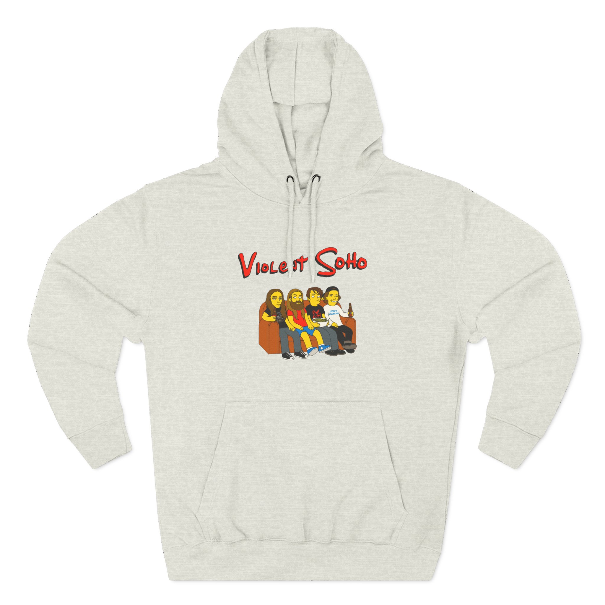 Violent Soho Springfield 4122 Three-Panel Fleece Hoodie - Image 9