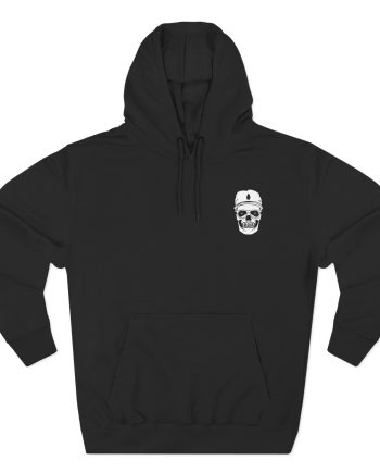 Hd Tattoo Shop Three-Panel Fleece Hoodie