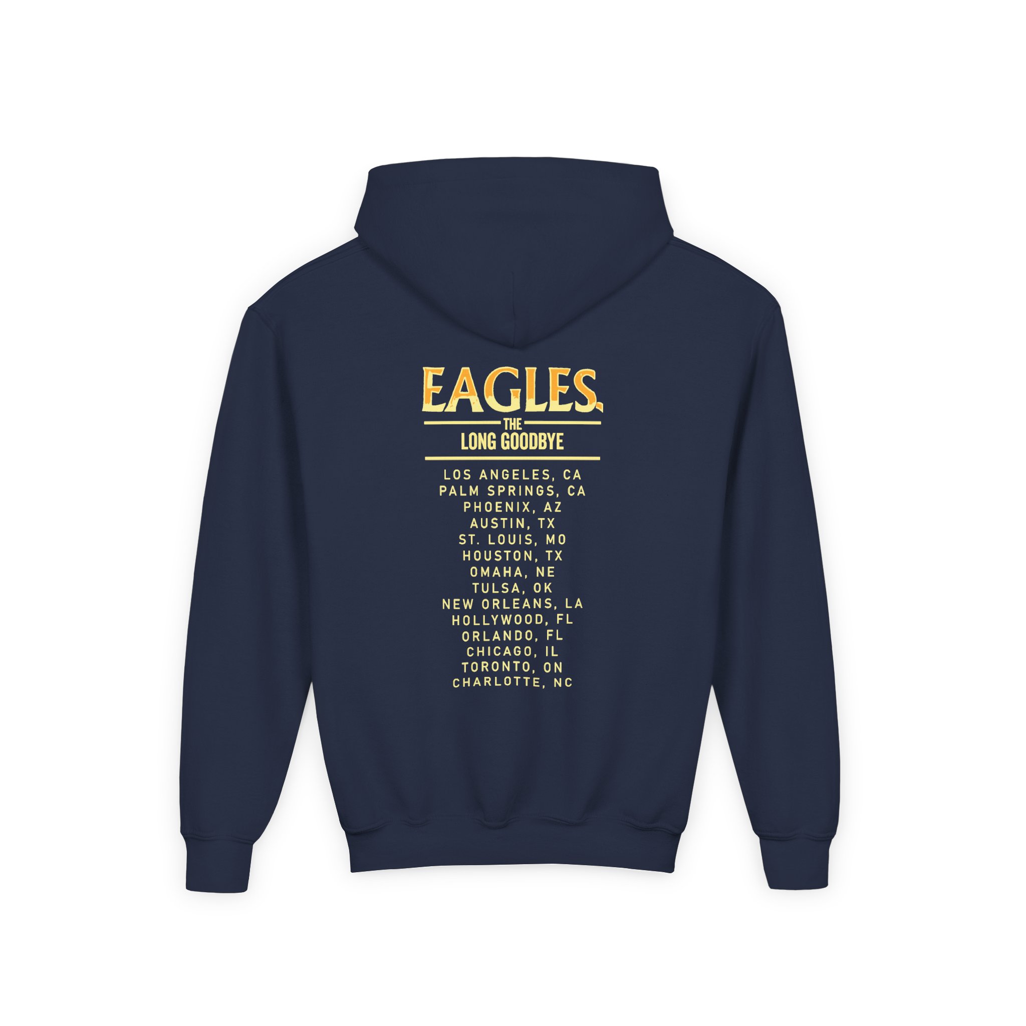 Youth The Eagles Take It to the Limit Heavy Blend Hooded Sweatshirt - Image 6