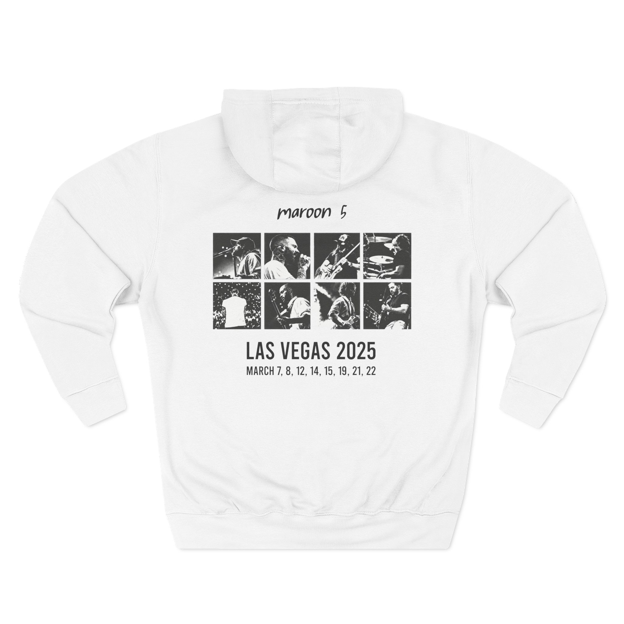 Adam Levine M5LV 2025 Grid Three-Panel Fleece Hoodie - Image 2