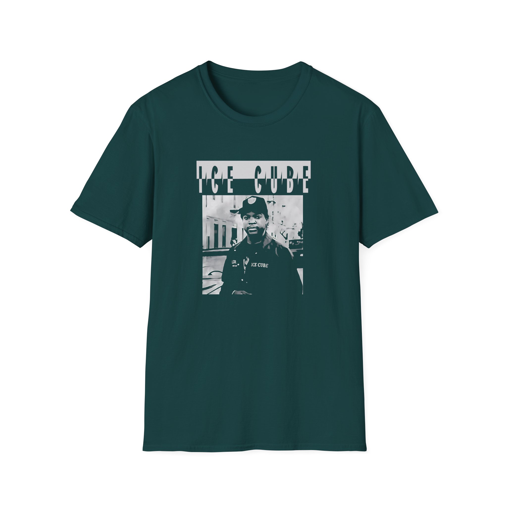 Ice Cube Photo Unisex Softstyle T-Shirt - Image 7