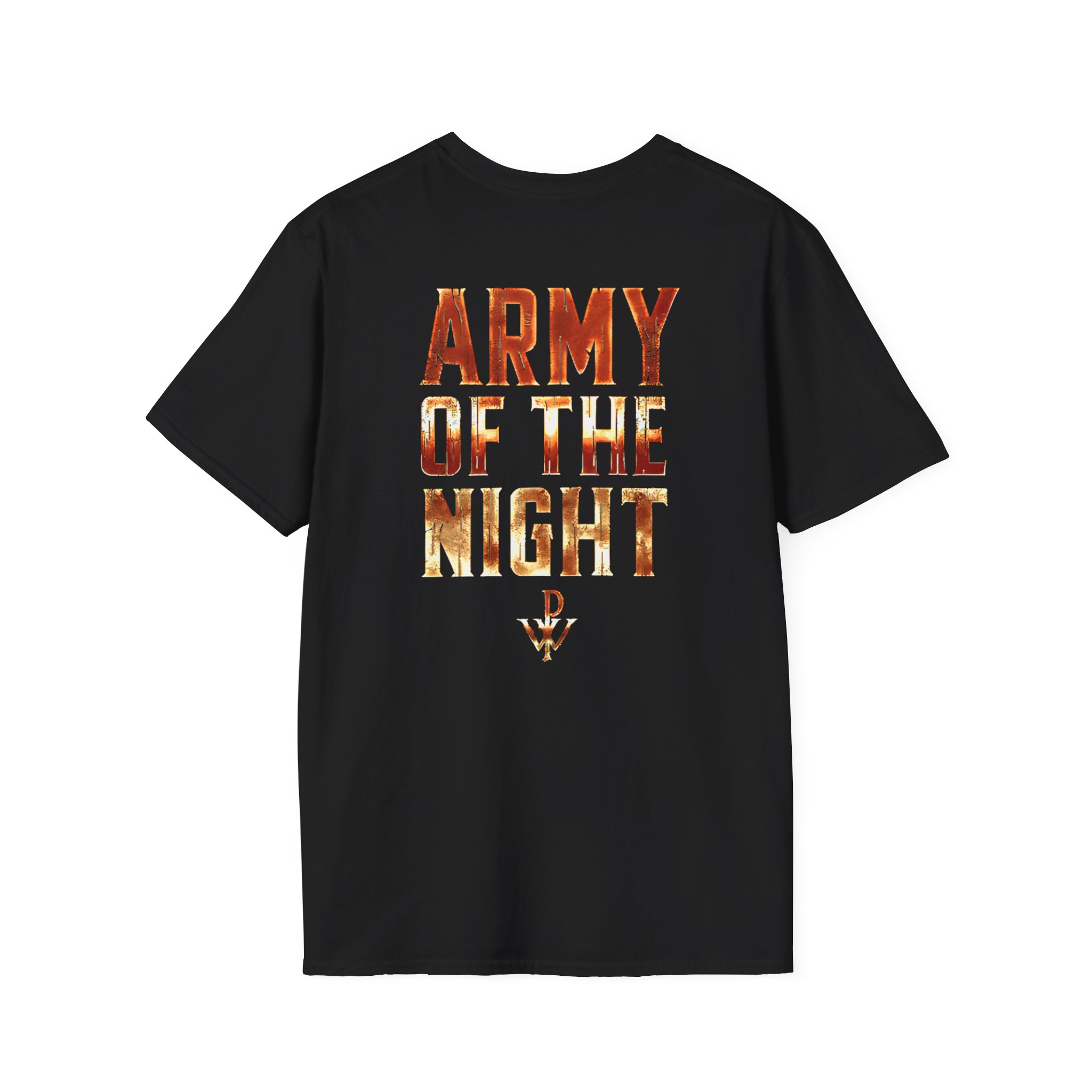 Powerwolf Army of the Night Unisex Softstyle T-Shirt - Image 2