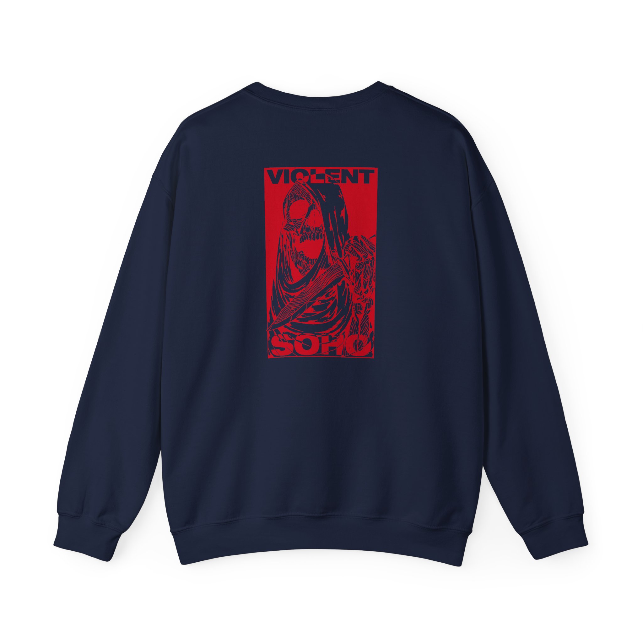Violent Soho Skull Unisex Heavy Blend™ Crewneck Sweatshirt - Image 20