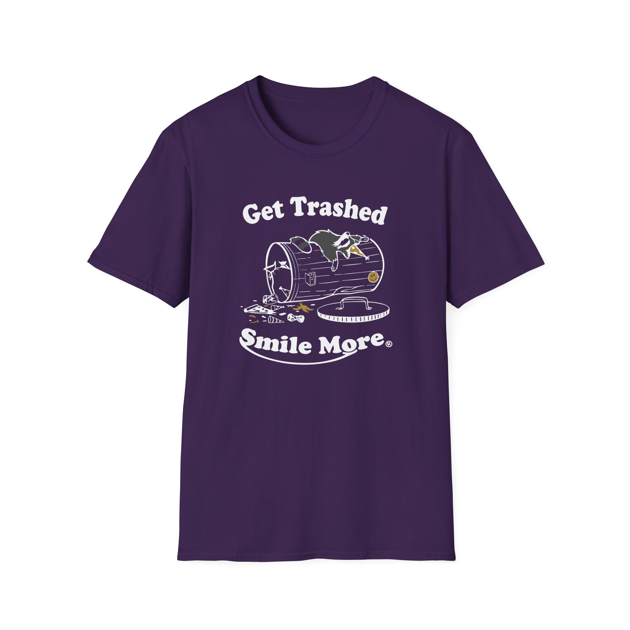 Roman Atwood Get Trashed Unisex Softstyle T-Shirt - Image 19