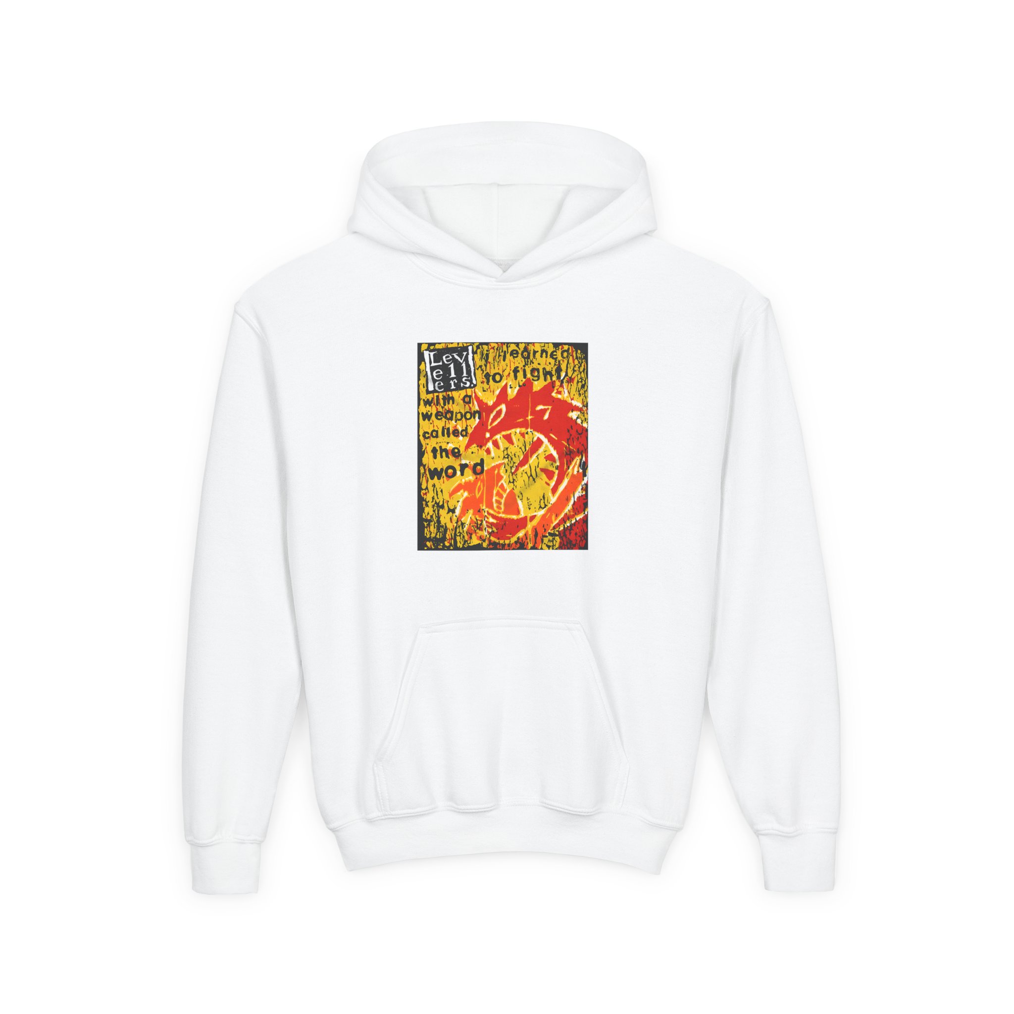 Levellers a Weapon Called the Word Youth Heavy Blend Hooded Sweatshirt