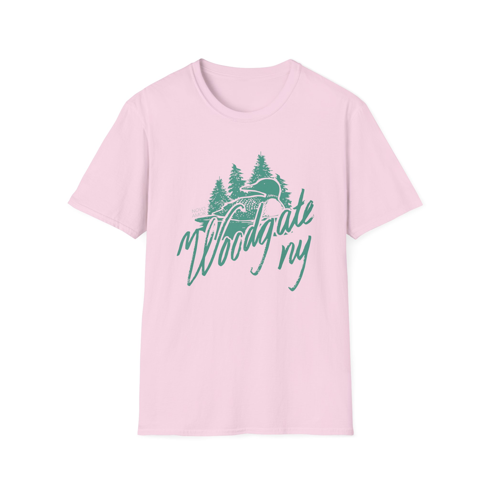 Novo Amor Woodgate Ny Unisex Softstyle T-Shirt - Image 9
