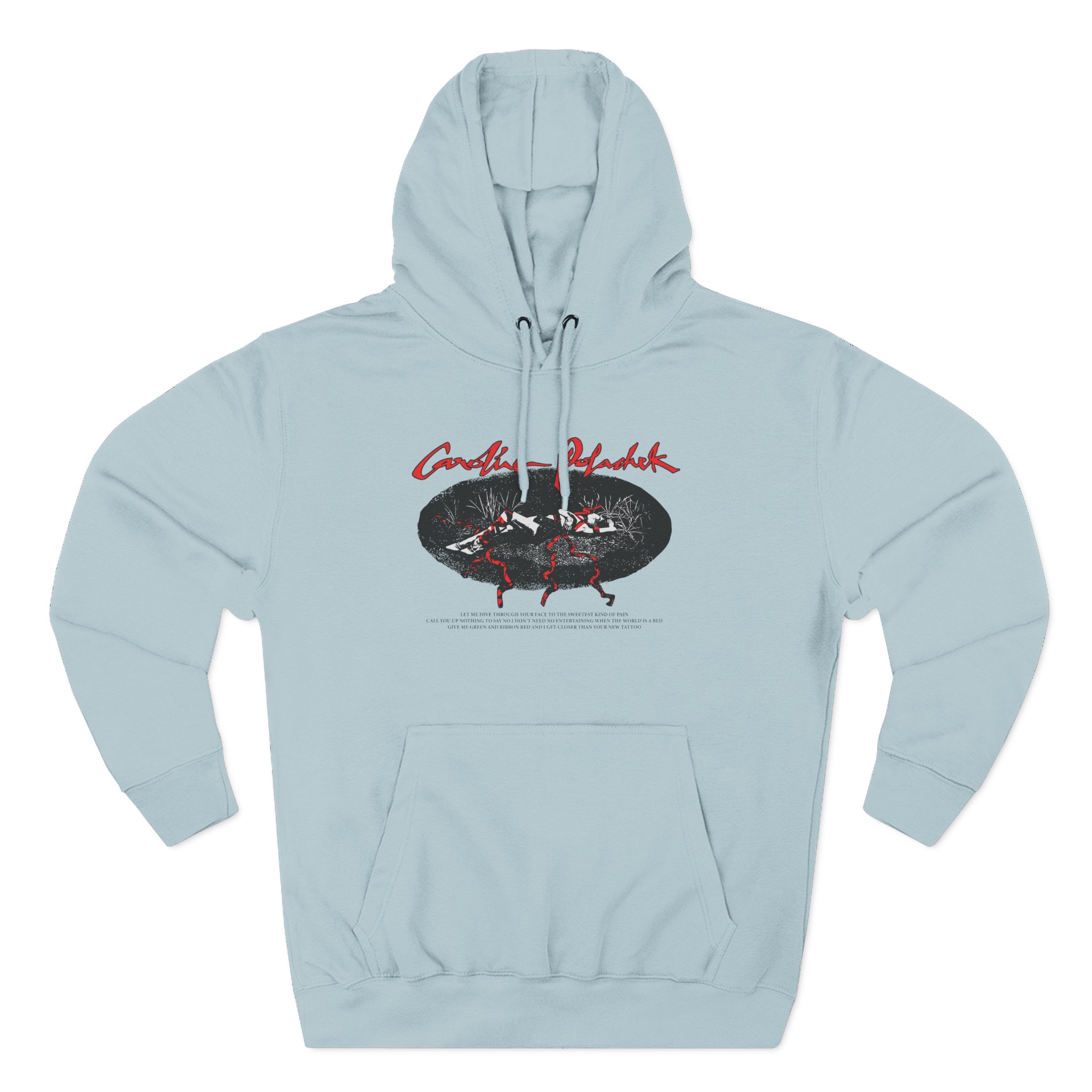 Caroline Polachek Blood & Butter Three-Panel Fleece Hoodie - Image 9